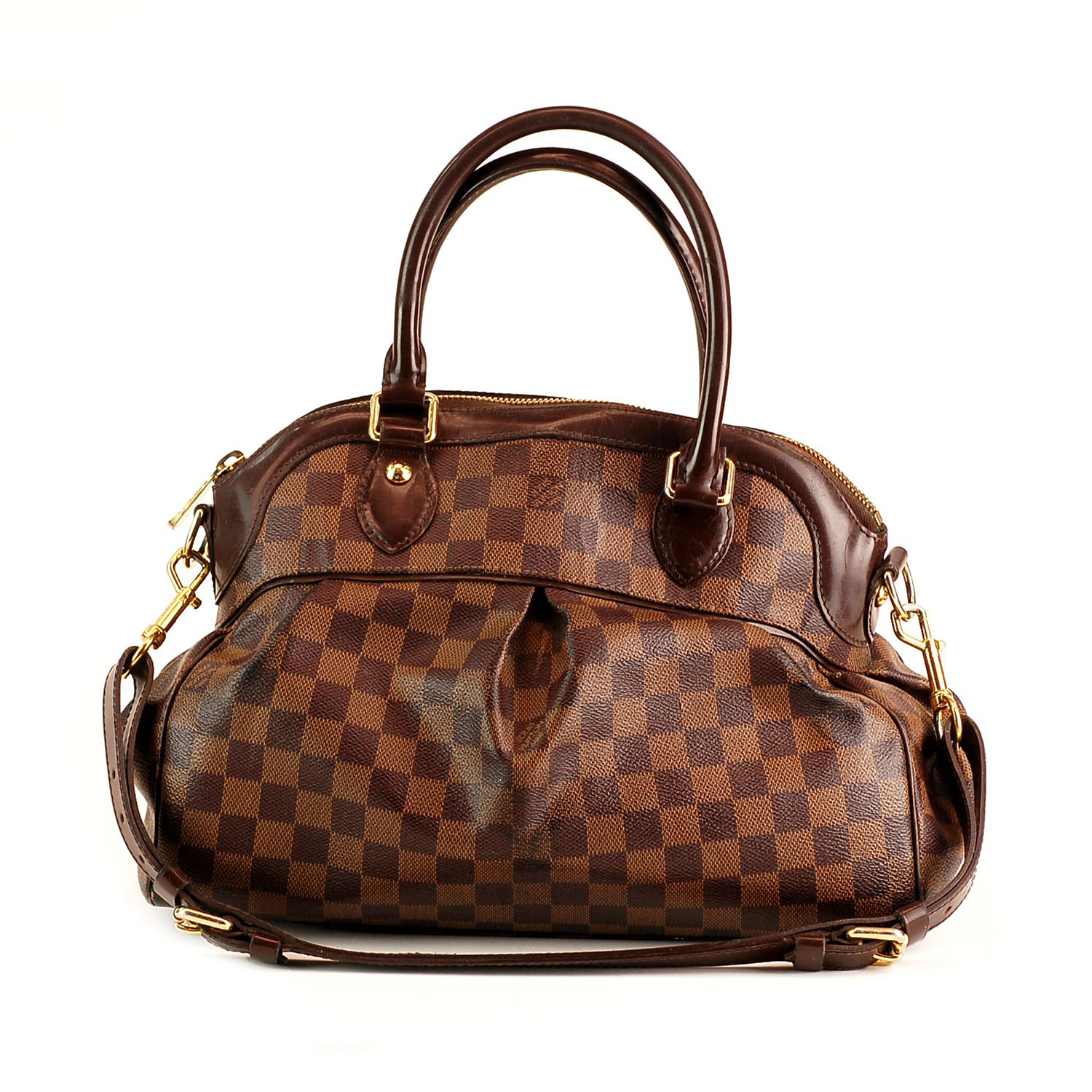 Louis Vuitton Damier Ebene Trevi PM Handbag | eBay