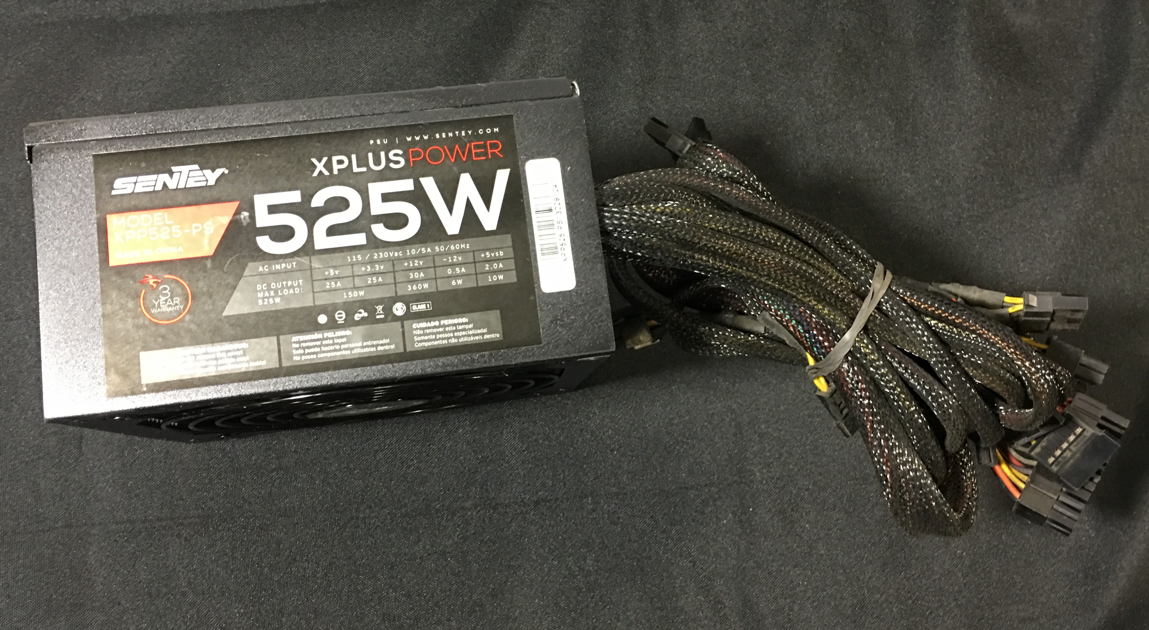 XT-XINTE ATX 24P to 24P 90 Degree Adapter card for Desktop PC Power Supply