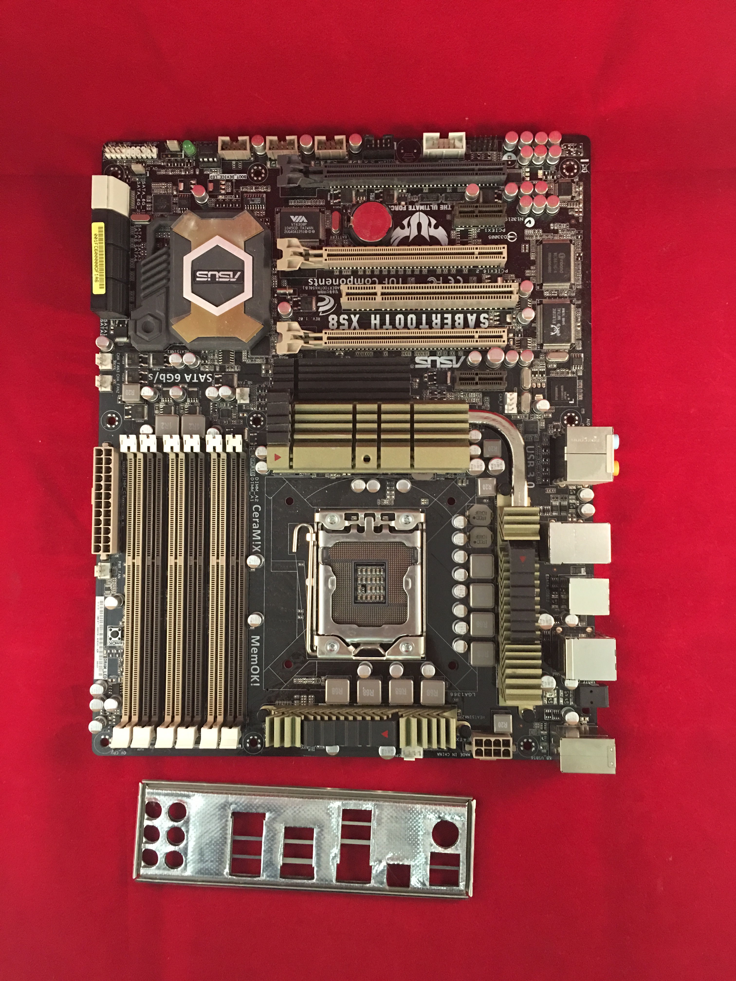 Asus sabertooth x58 разгон