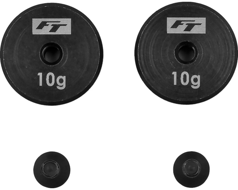 Associated RC10TC8 FT Steel Chassis Weight Set 10g ASC32088