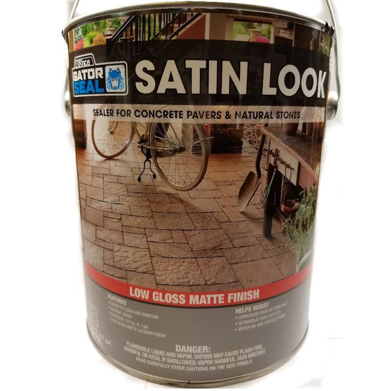 Alliance Gator Seal Satin Look Sealer for Pavers & Natural Stones 1 Gal 870339007618 eBay