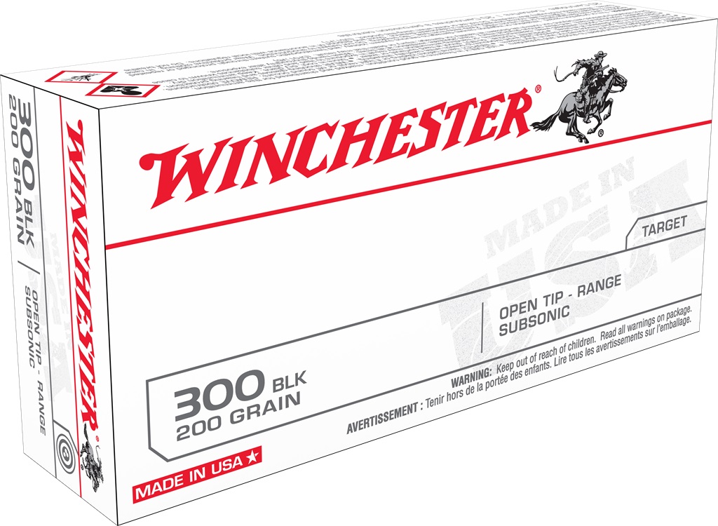 Winchester 300 Blackout 220 Gr Subsonic 20 Rds NEW USA300BLKX-img-0