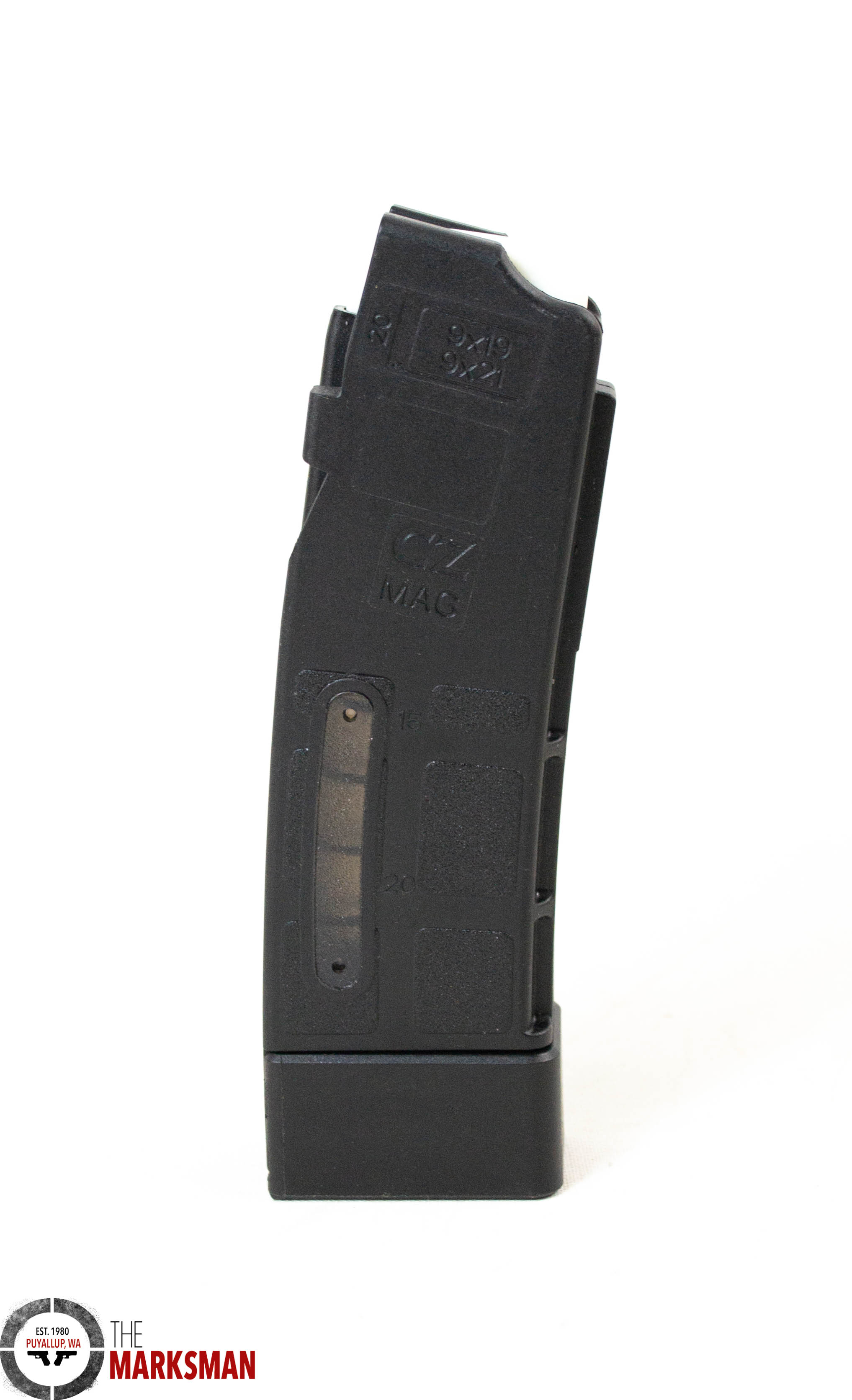 CZ Scorpion Evo 3 9mm Magazine, 20 Round, With Window, No Factory Packaging-img-0