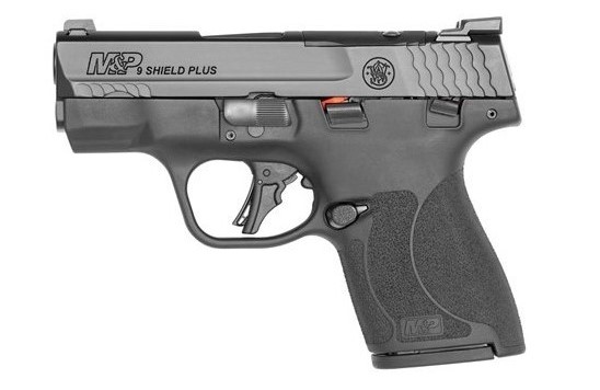 Smith and Wesson M&P9 Shield Plus OR, 9mm NEW Night Sights, Safety 13559-img-0