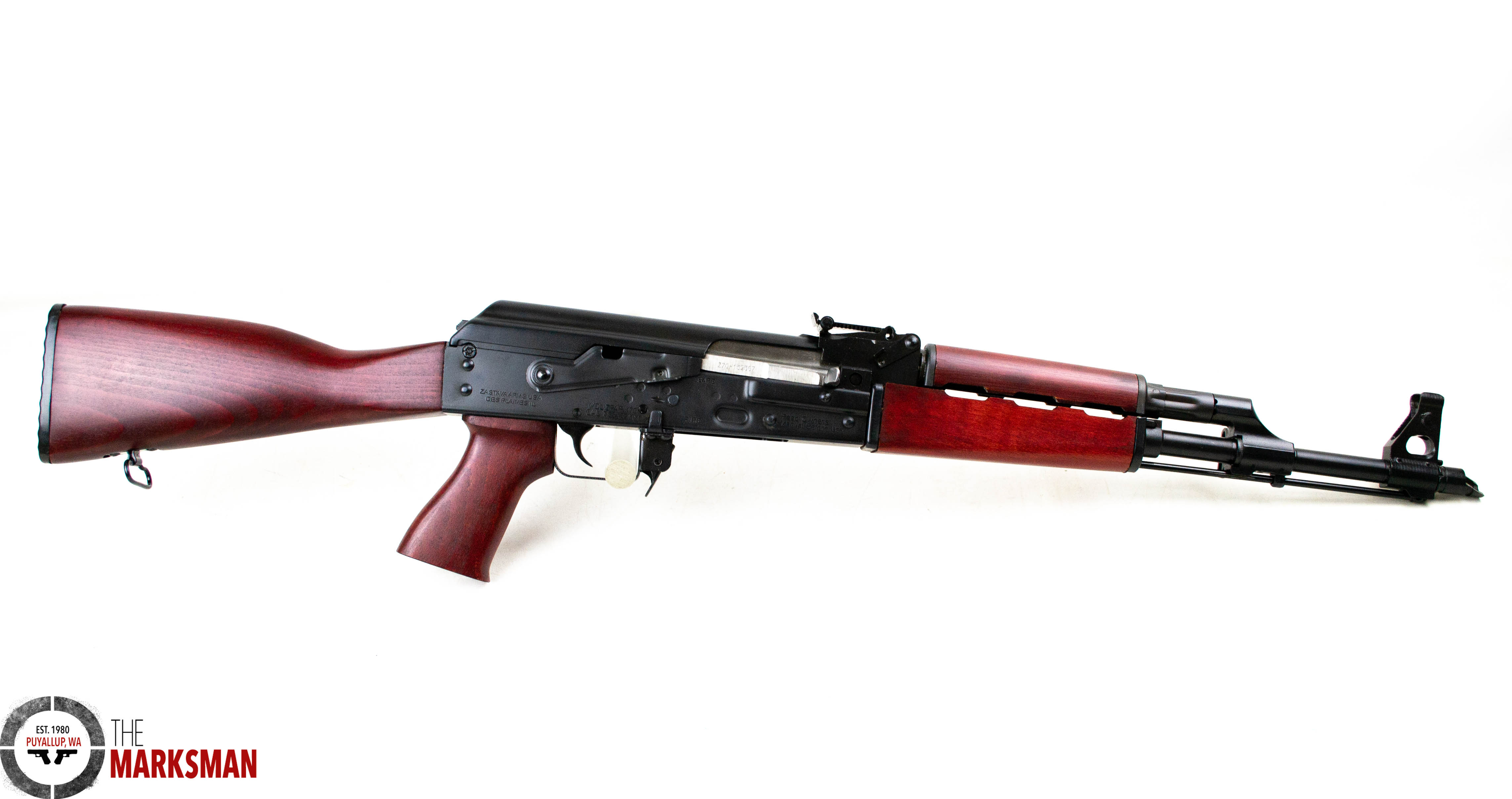 Zastava Arms ZPAP M70 AK47, 7.62 x 39mm, Serbian Red Wood NEW ZR7762SR Semi Auto Rifles at