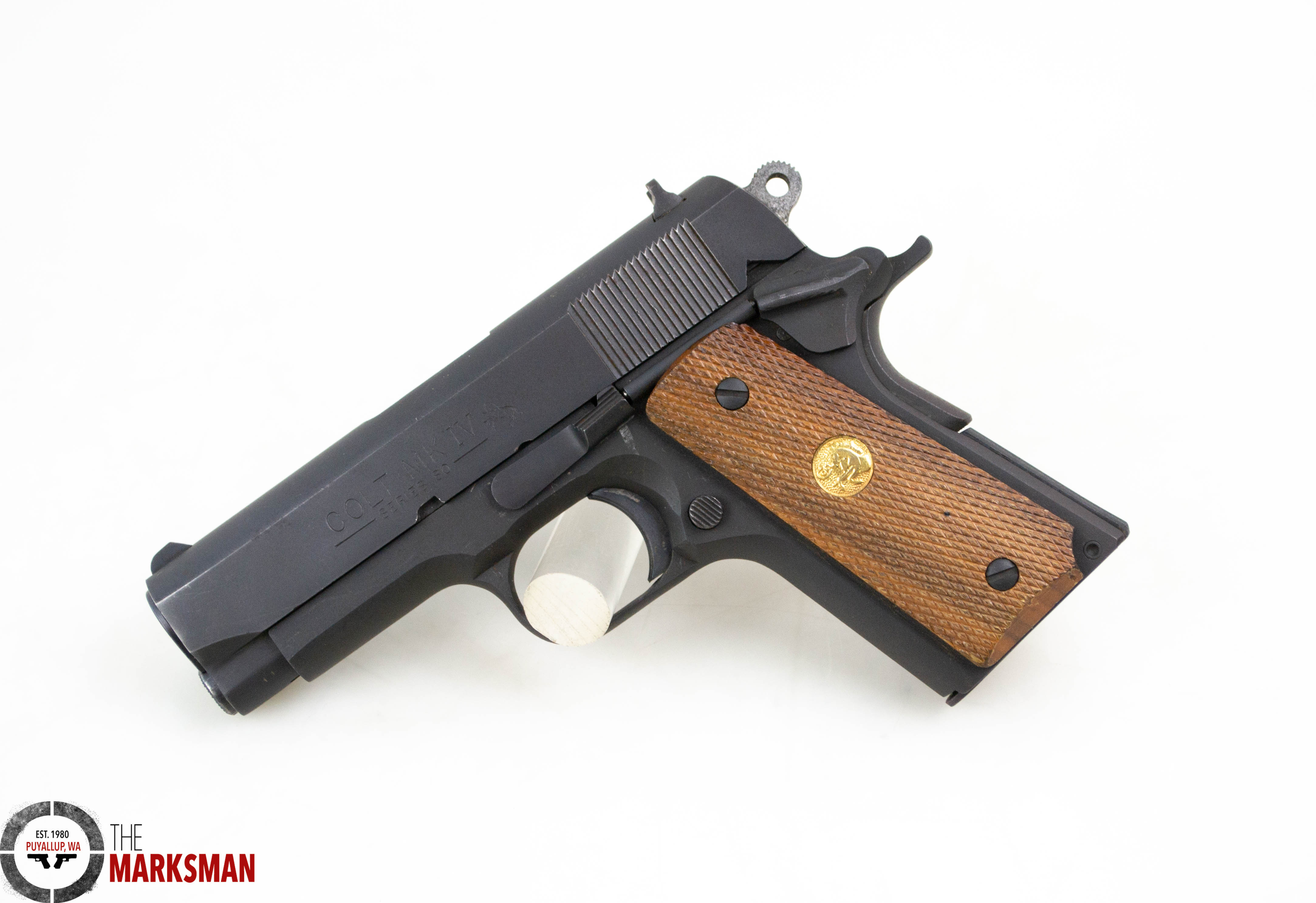 Colt Mark IV Series 80 Officer's ACP 1911, .45 ACP, Used Semi Auto