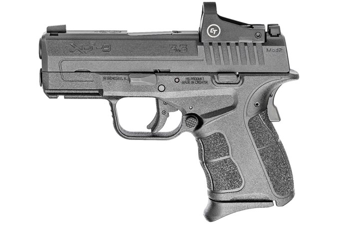 Springfield XDS 45 Mod 2, .45 ACP, CT Red Dot, NEW Gear Up Package 5 Mags-img-0