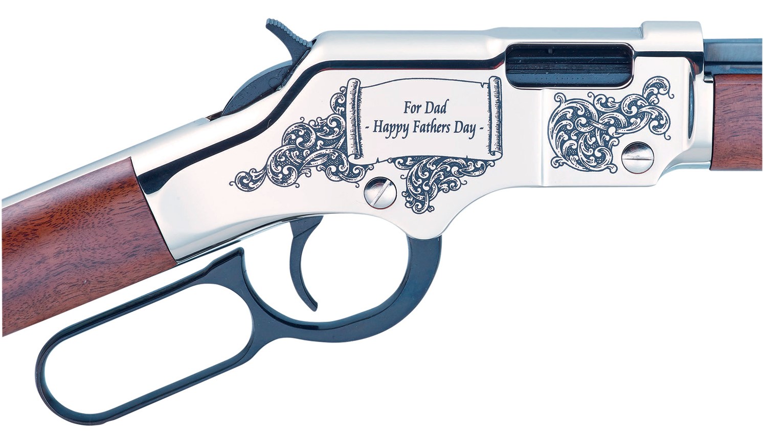 Henry Golden Boy Silver Father's Day Edition, .22 Long Rifle NEW H004SFD-img-1