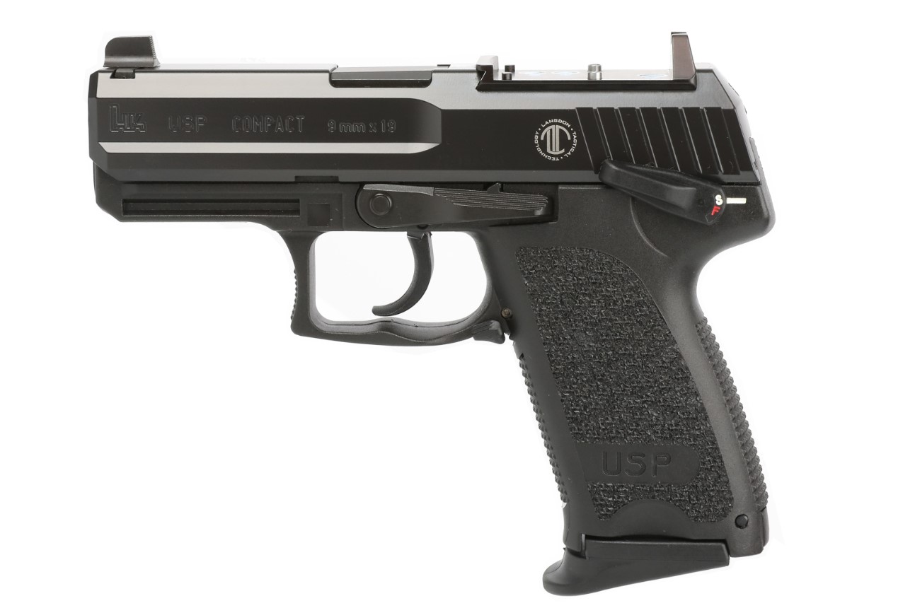 Heckler & Koch LTT Custom USP 9 Compact Variant 1/LEM, 9mm, Optic Ready ...