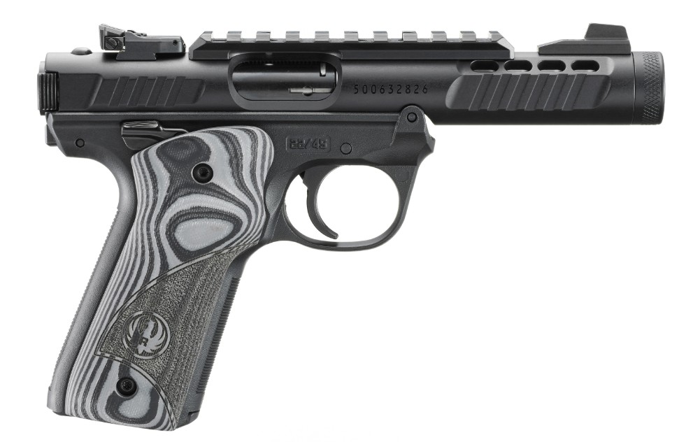 Ruger Mark IV 22/45 Lite, .22 Long Rifle, Non Threaded Barrel NEW 43959-img-0