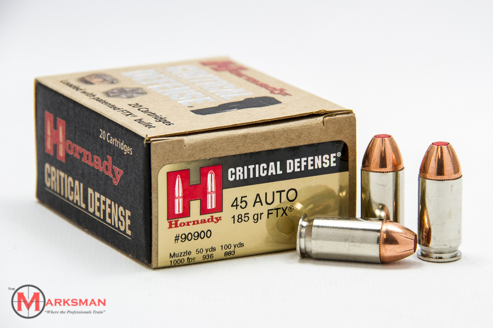 Hornady Critical Defense 45 ACP 185 Gr FTX 20 Rounds NEW 90900-img-0