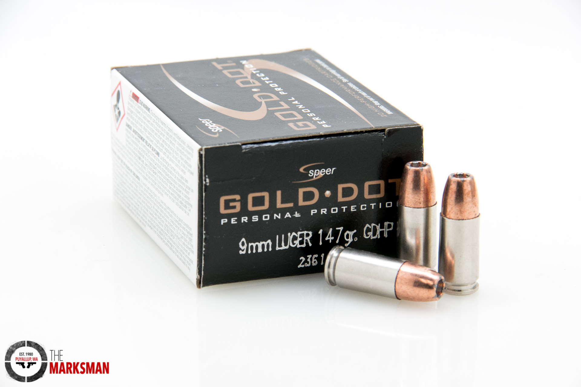Speer Gold Dot 9mm Luger 147gr JHP NEW 20 Rd Box 23619-img-0