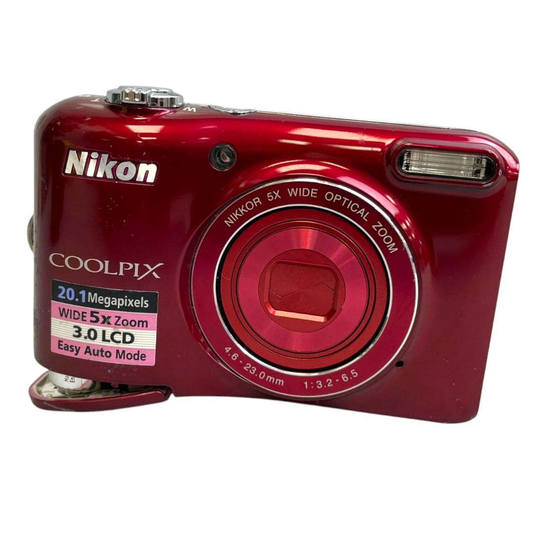 ✨動作確認済み！✨Nikon COOLPIX L28 Nikon COOLPIX L28 20.1 MP Digital Camera with 5x Zoom Lens