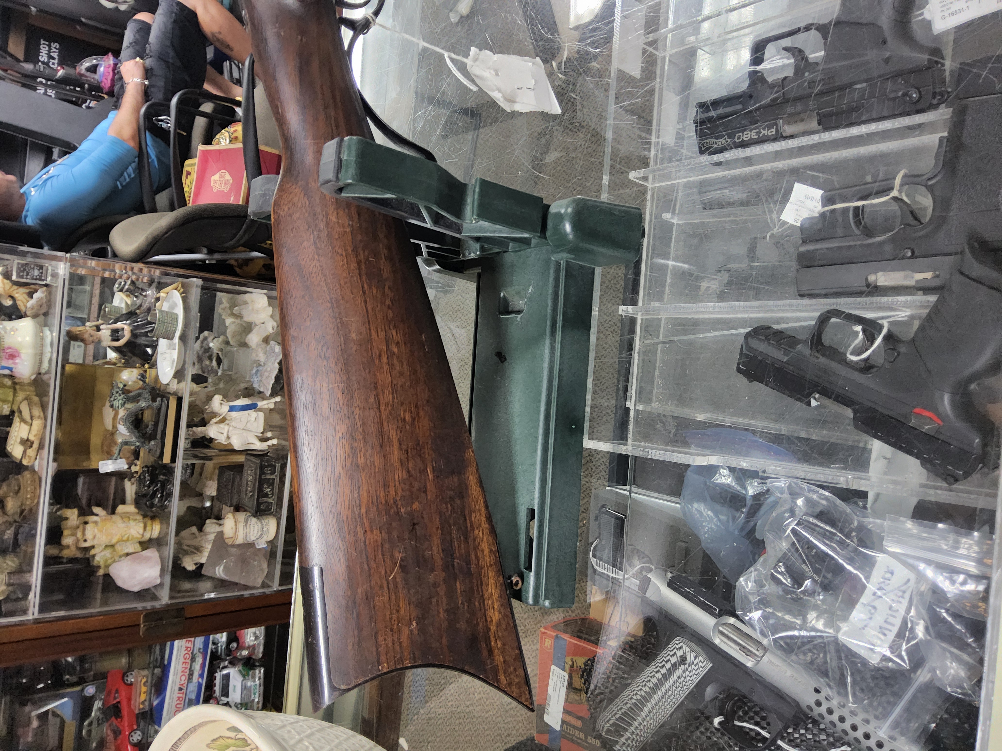 BLACK POWDER THOMPSONCENTER SB MUZZLELOADER .54CAL, LEVER; BLACK AND WOOD-img-2