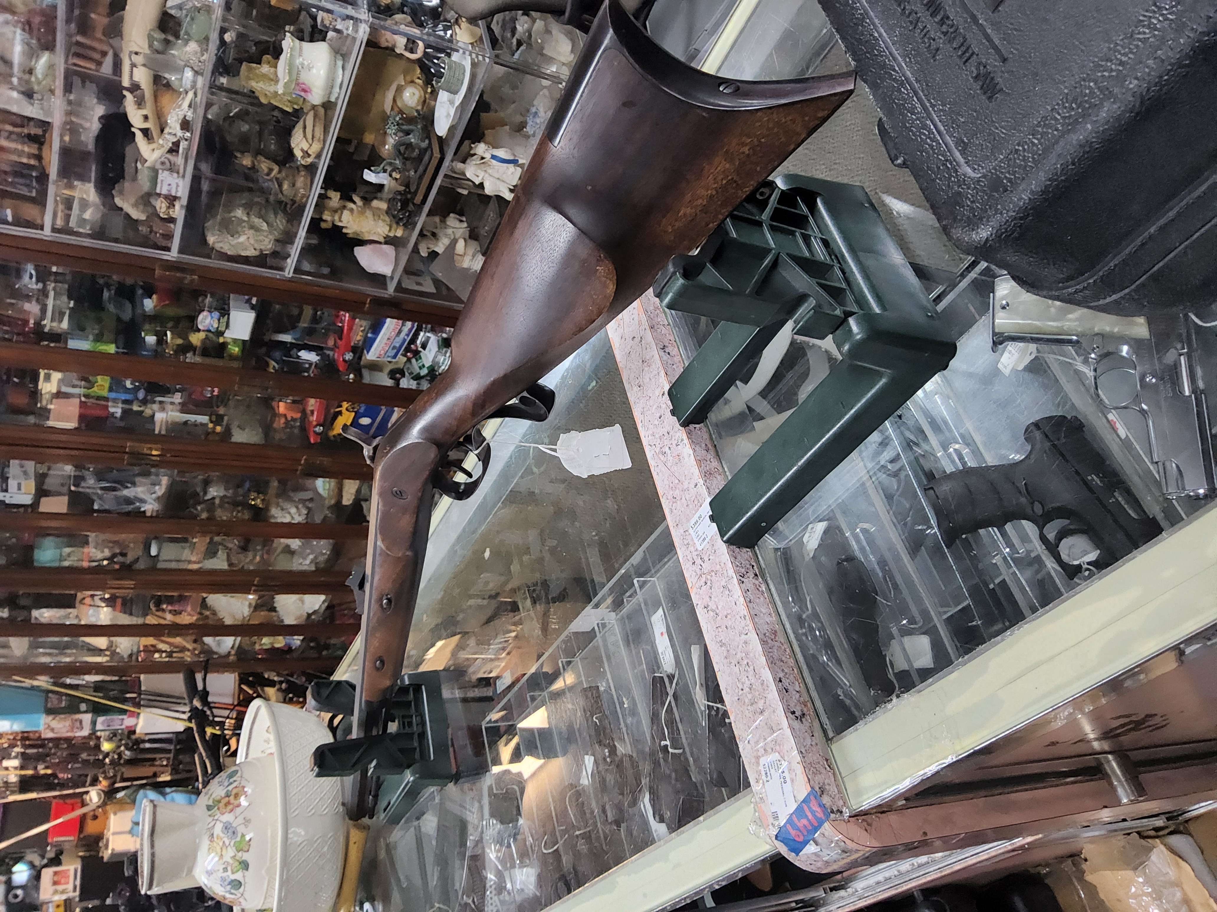 BLACK POWDER THOMPSONCENTER SB MUZZLELOADER .54CAL, LEVER; BLACK AND WOOD-img-7
