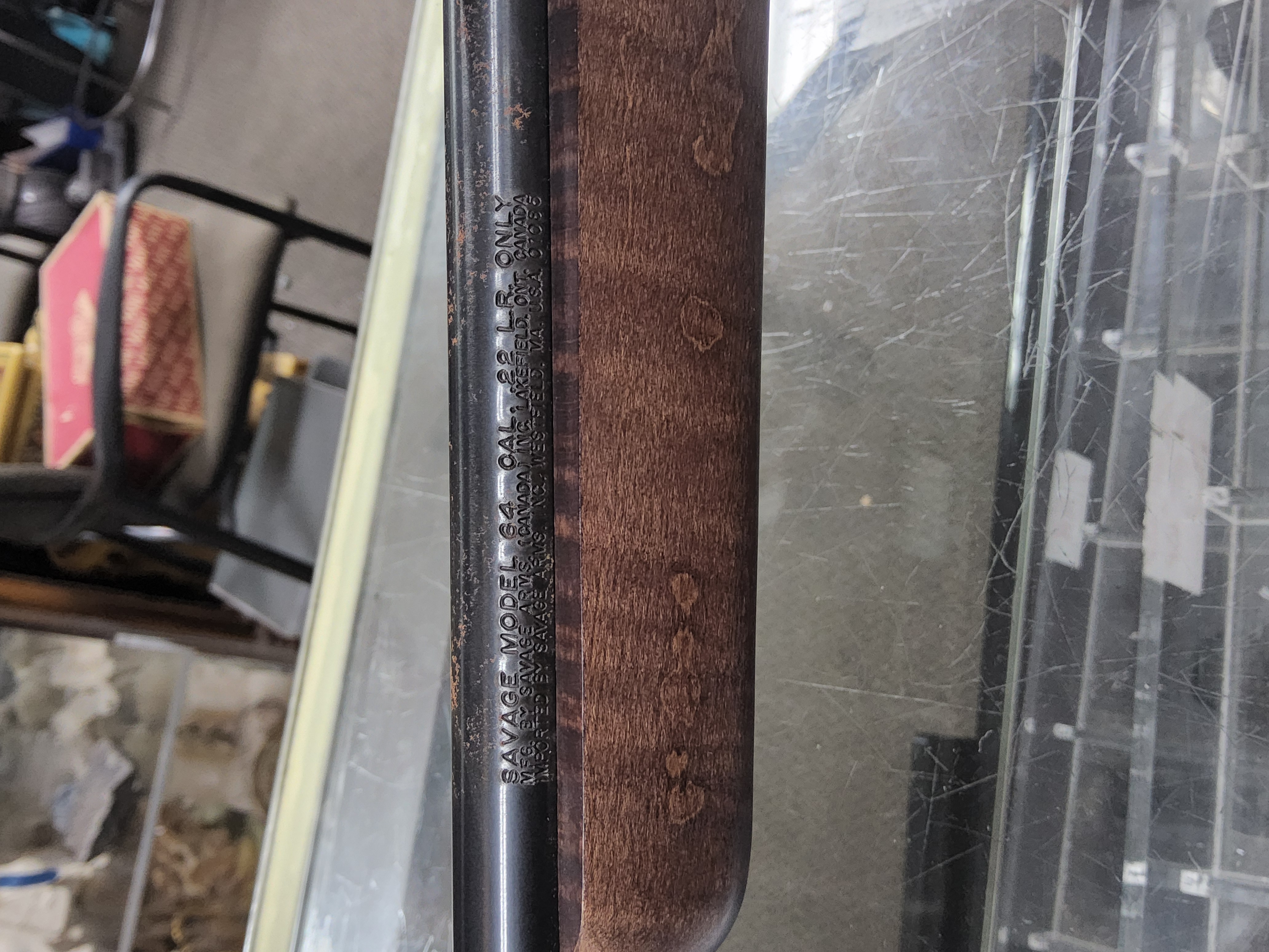 RIFLE SAVAGE 64 gxp, 22 CALIBER,
SEMI-AUTOMATIC; i-img-6