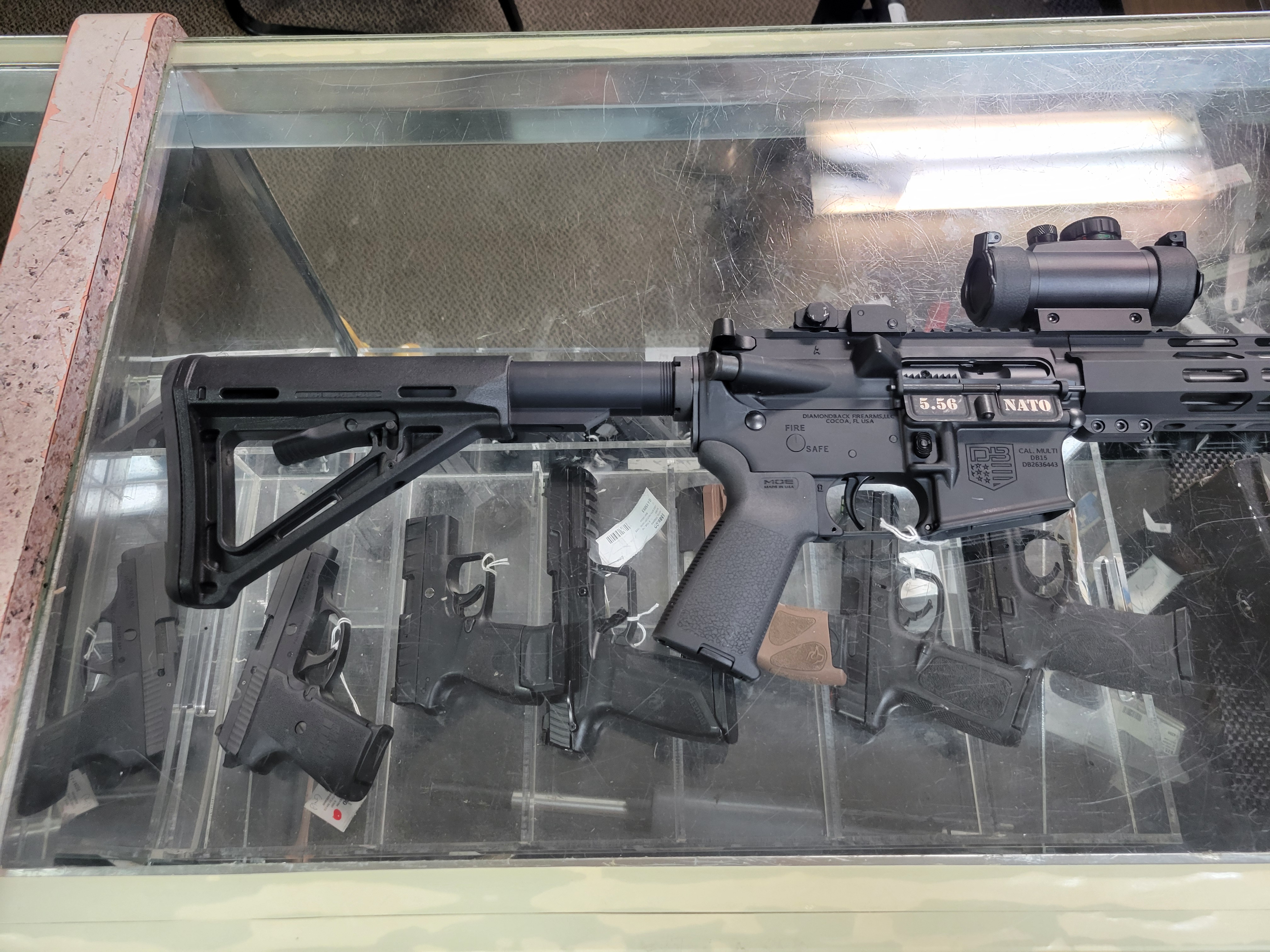 DIAMONDBACK DB15 5.56MM MULTI SEMI AR15 USED-img-2