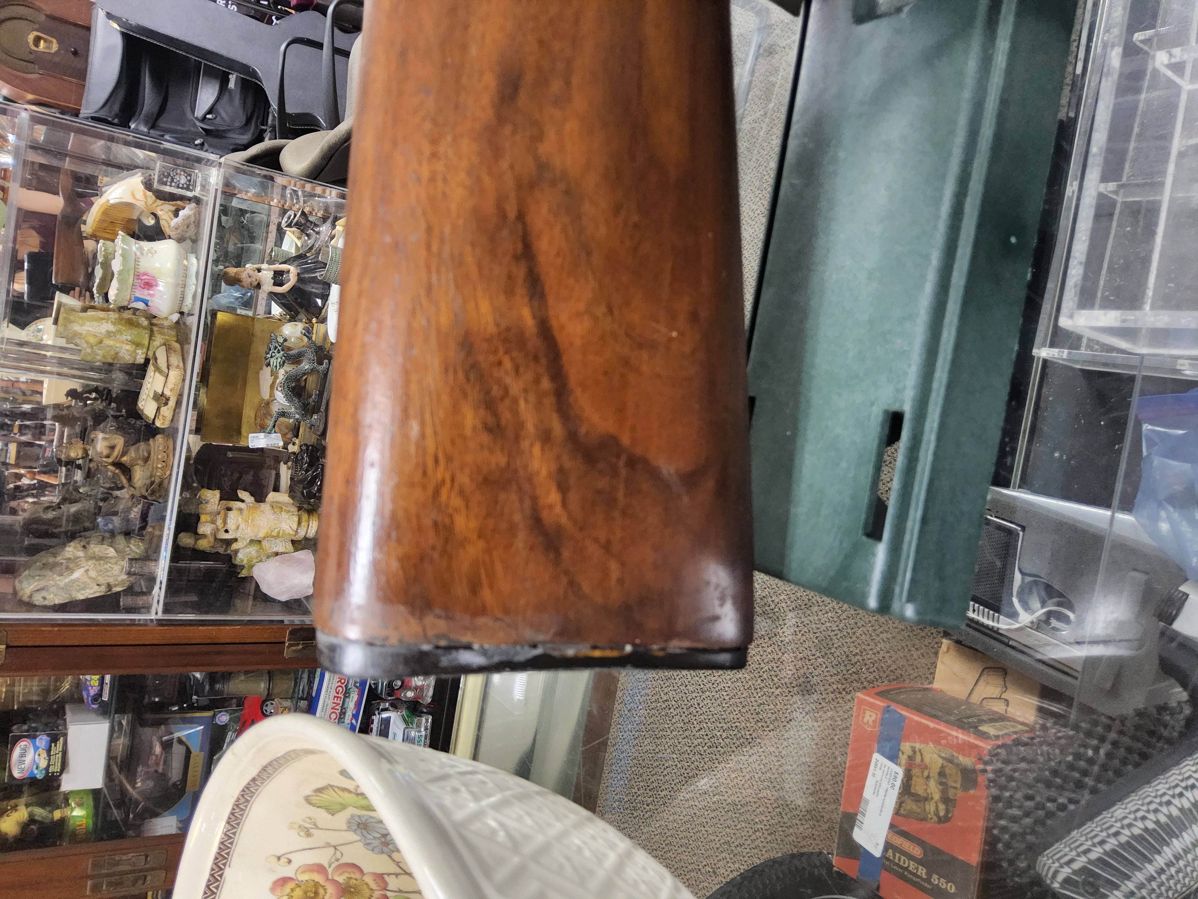 RIFLE WINCHESTER 69A, #PRE-SERIAL, .22 LR, BOLT; USED W/ 2 ENGRAVED-img-1