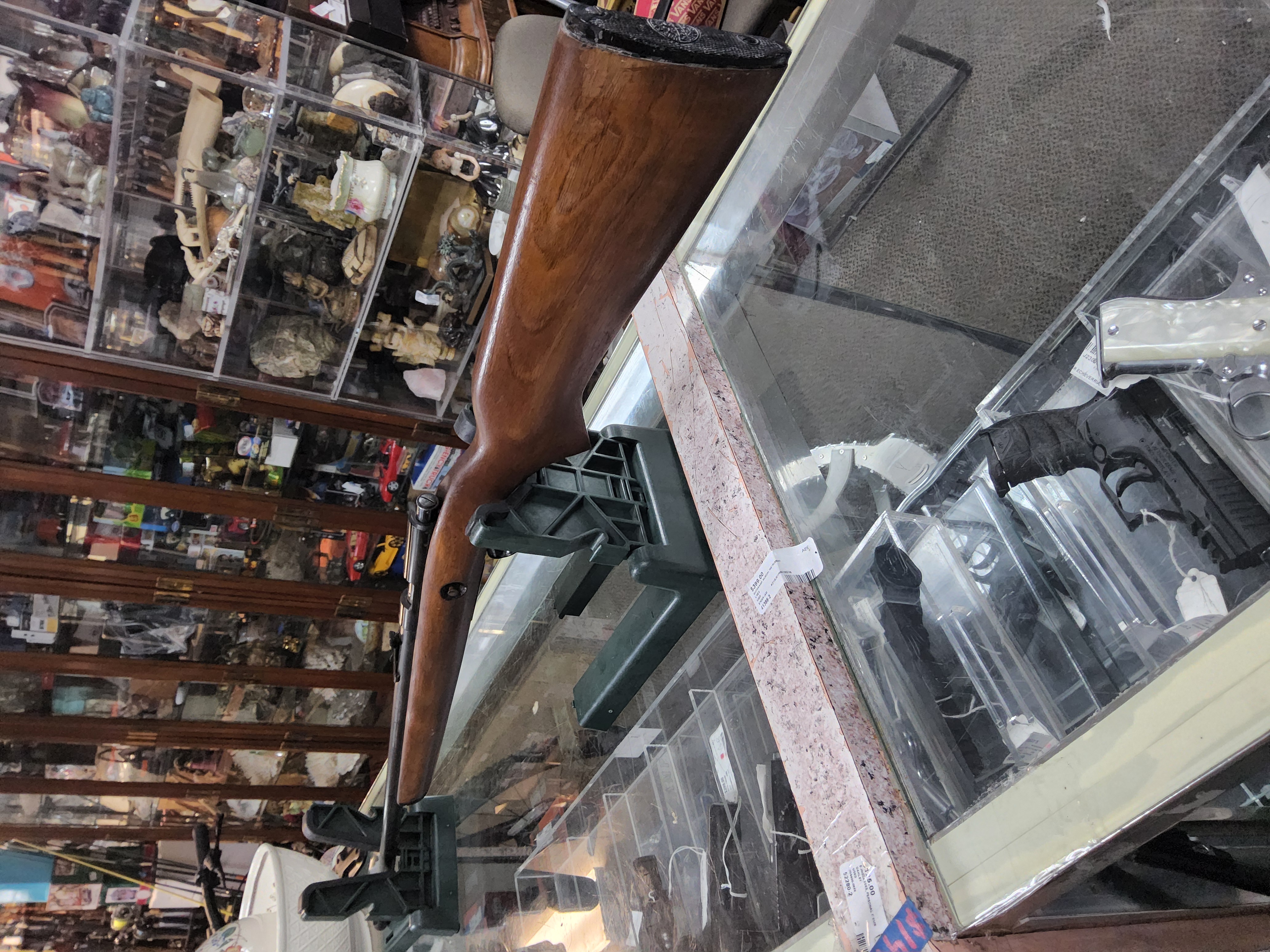 RIFLE WINCHESTER 69A, #PRE-SERIAL, .22 LR, BOLT; USED W/ 2 ENGRAVED-img-5