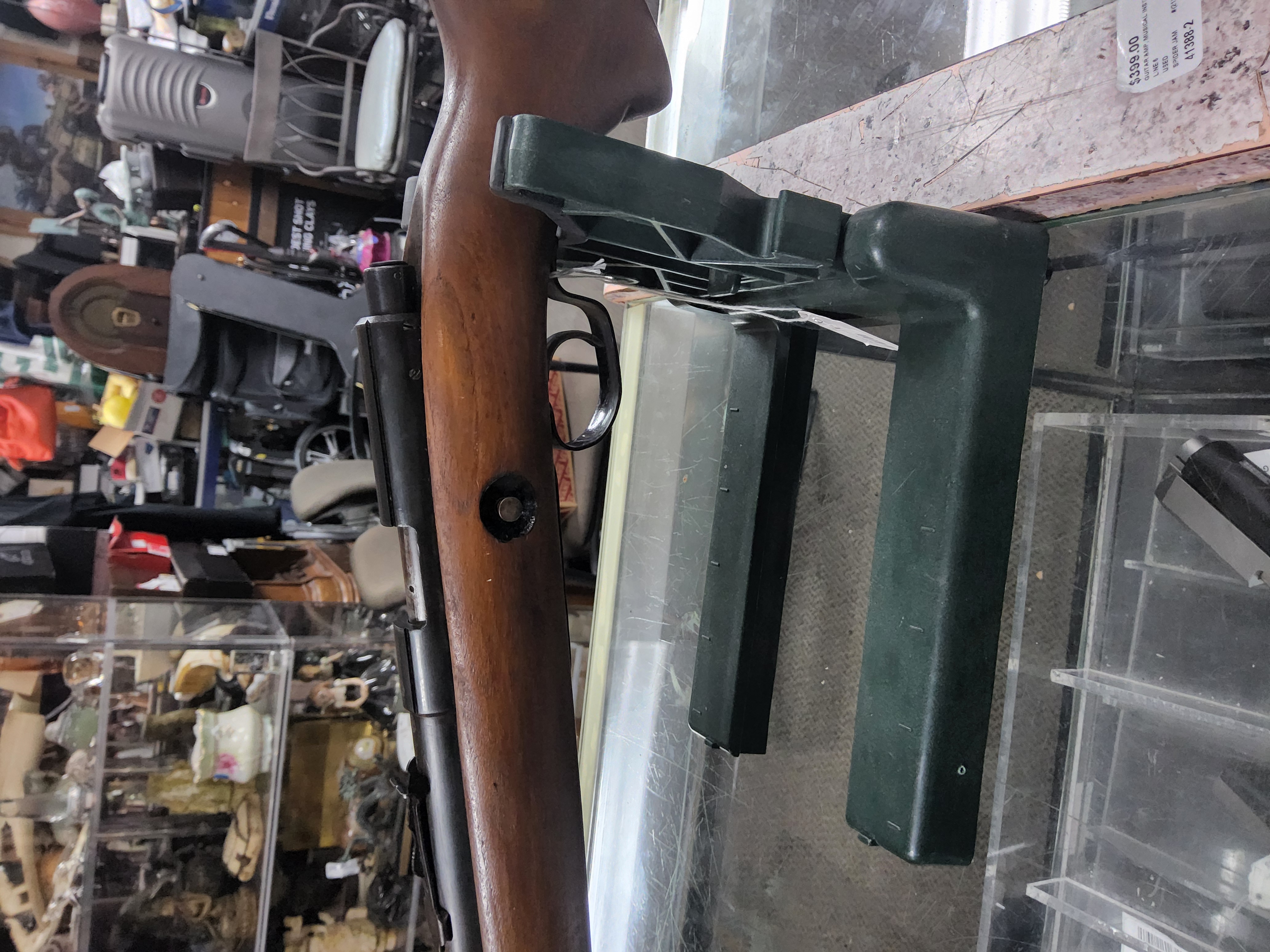 RIFLE WINCHESTER 69A, #PRE-SERIAL, .22 LR, BOLT; USED W/ 2 ENGRAVED-img-7
