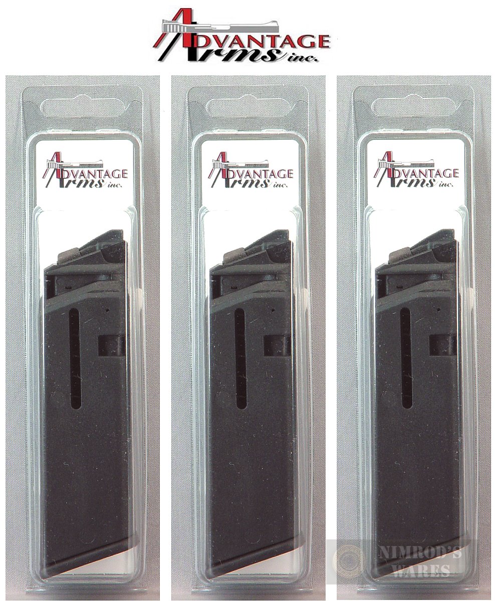 THREE Advantage Arms CONVERSION MAGAZINES 22LR 10Rd Glock 20 21 AACLE2021-img-0