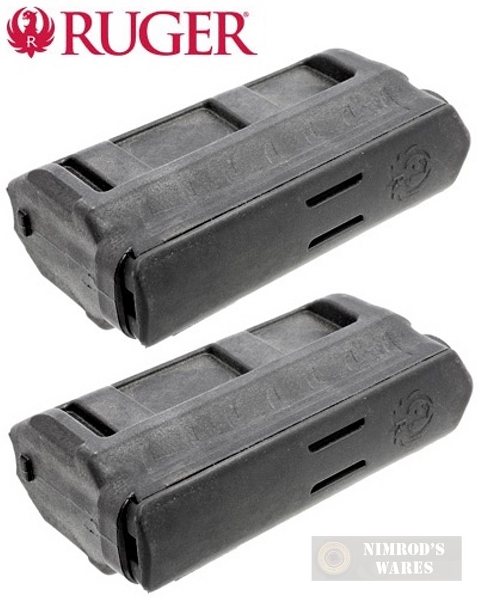 TWO Ruger AMERICAN 7mm .300 .338 Win Mag 3 Rd MAGAZINES 90549-img-0