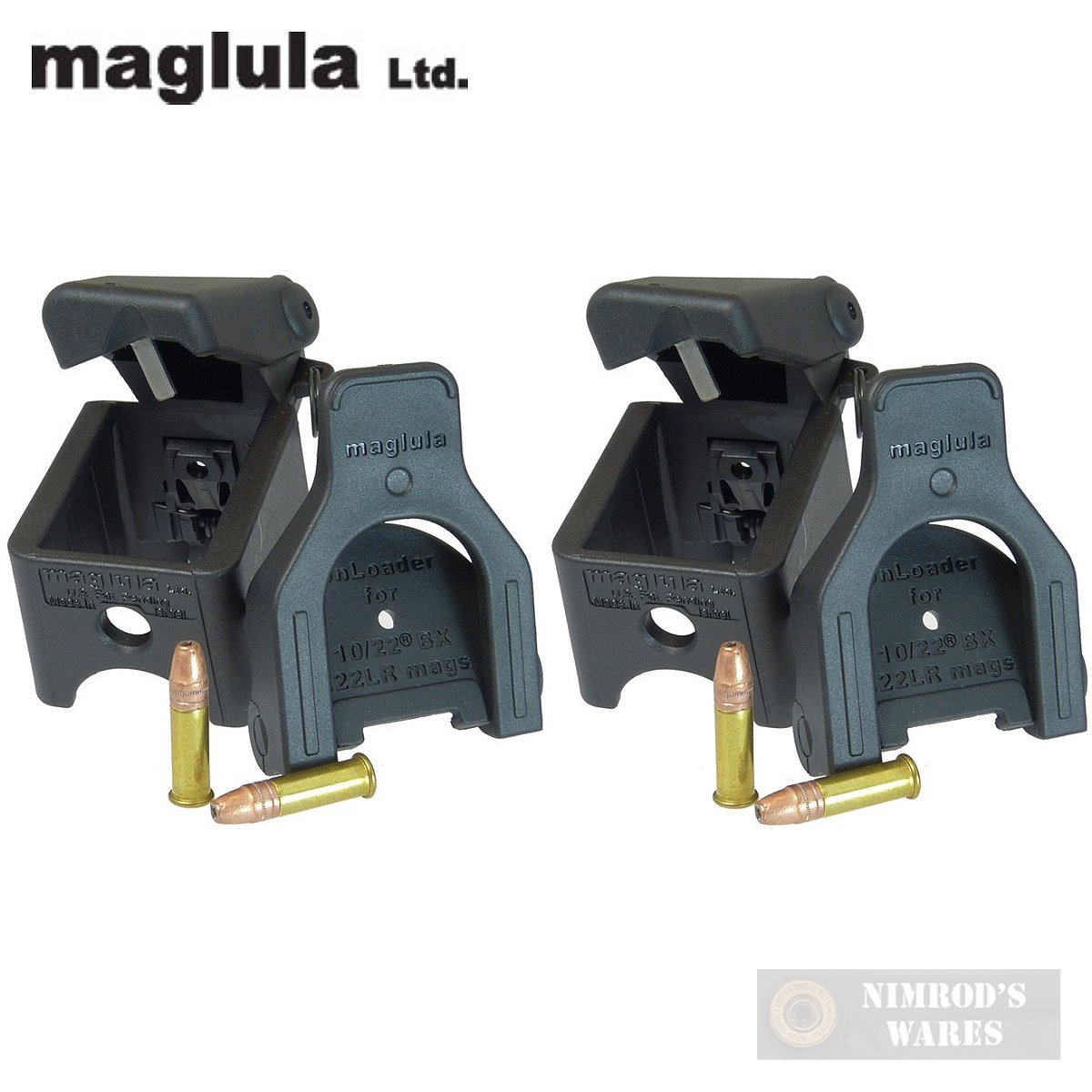 TWO MagLula Ruger 10/22 S&W T/CR22 TandemKross .22LR LOADER + UNLOADER SETS-img-0