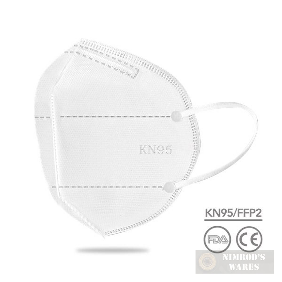 TEN KN95 Protective Face Masks PPE 5-layers-img-3