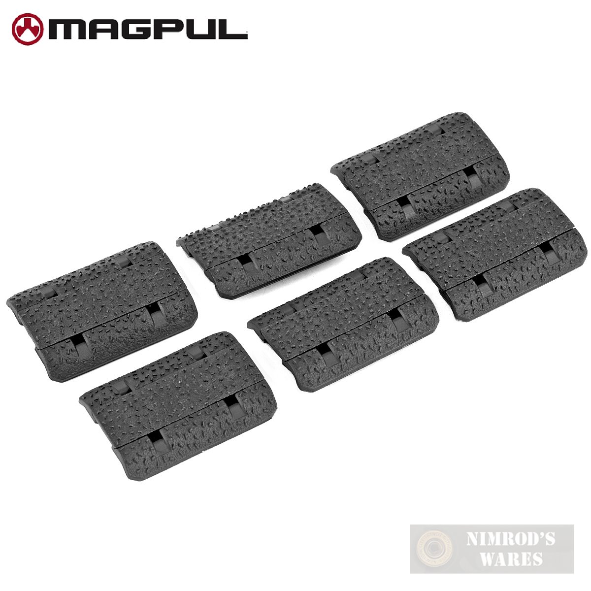 Magpul M-LOK RAIL COVER Type 2 Low-Profile 6 Panels TSP MAG603-BLK-img-0