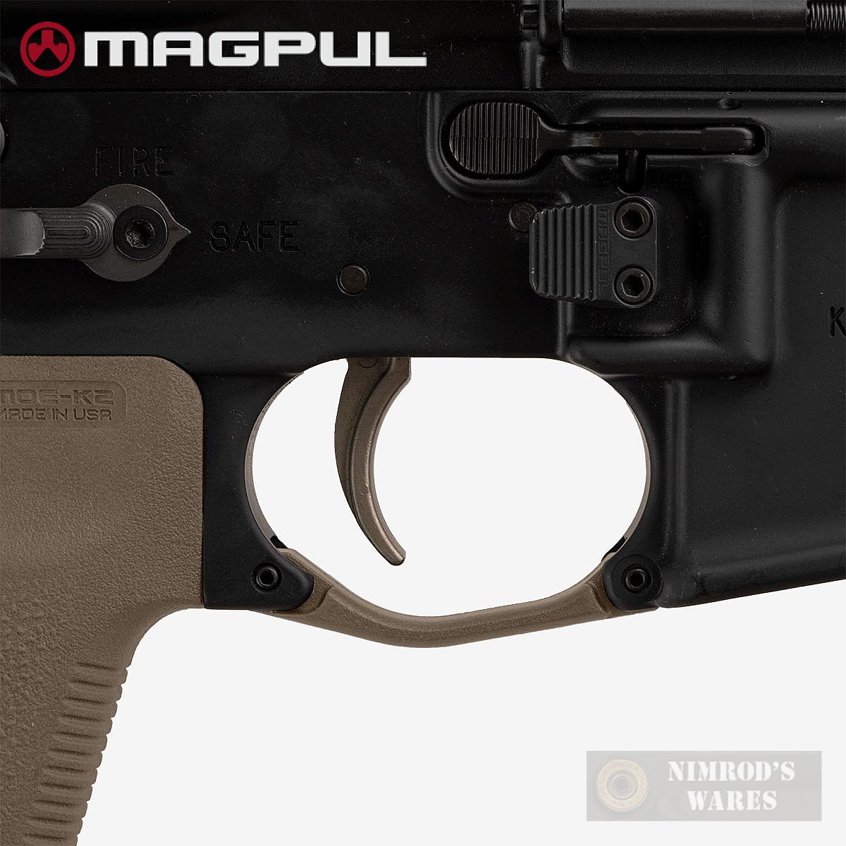 Magpul MOE Enhanced TRIGGER GUARD AR15 M4 Polymer MAG1186-FDE-img-0
