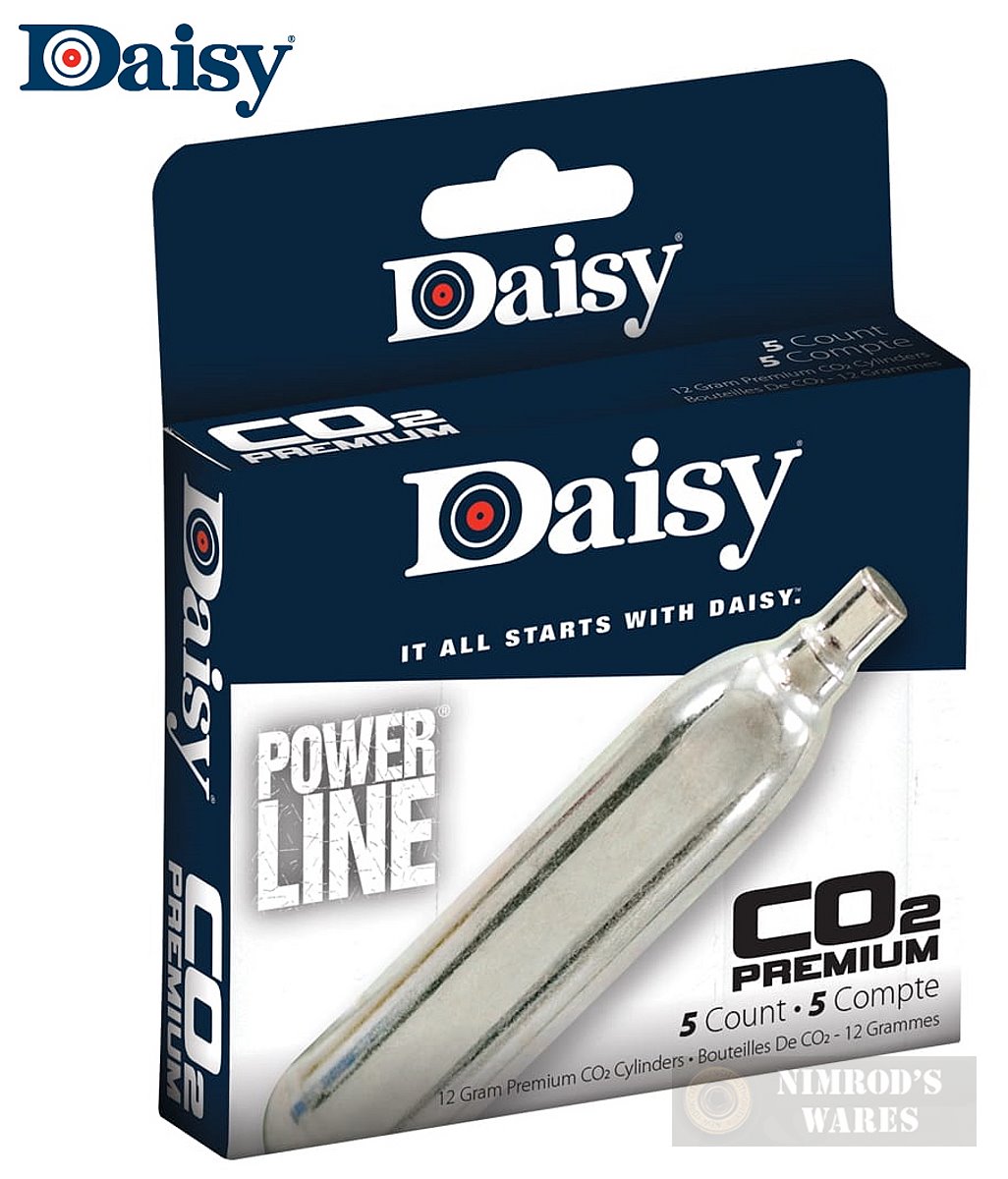 Daisy CO2 Powerline Premium 12-gram 5-count Air Gun Airsoft 7580-img-0