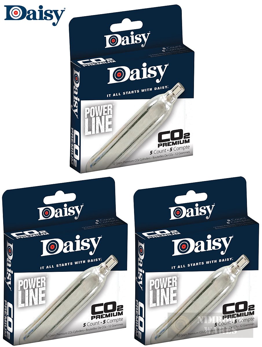 Daisy CO2 Powerline Premium 12-gram 15-count Air Gun Airsoft 7580-img-0