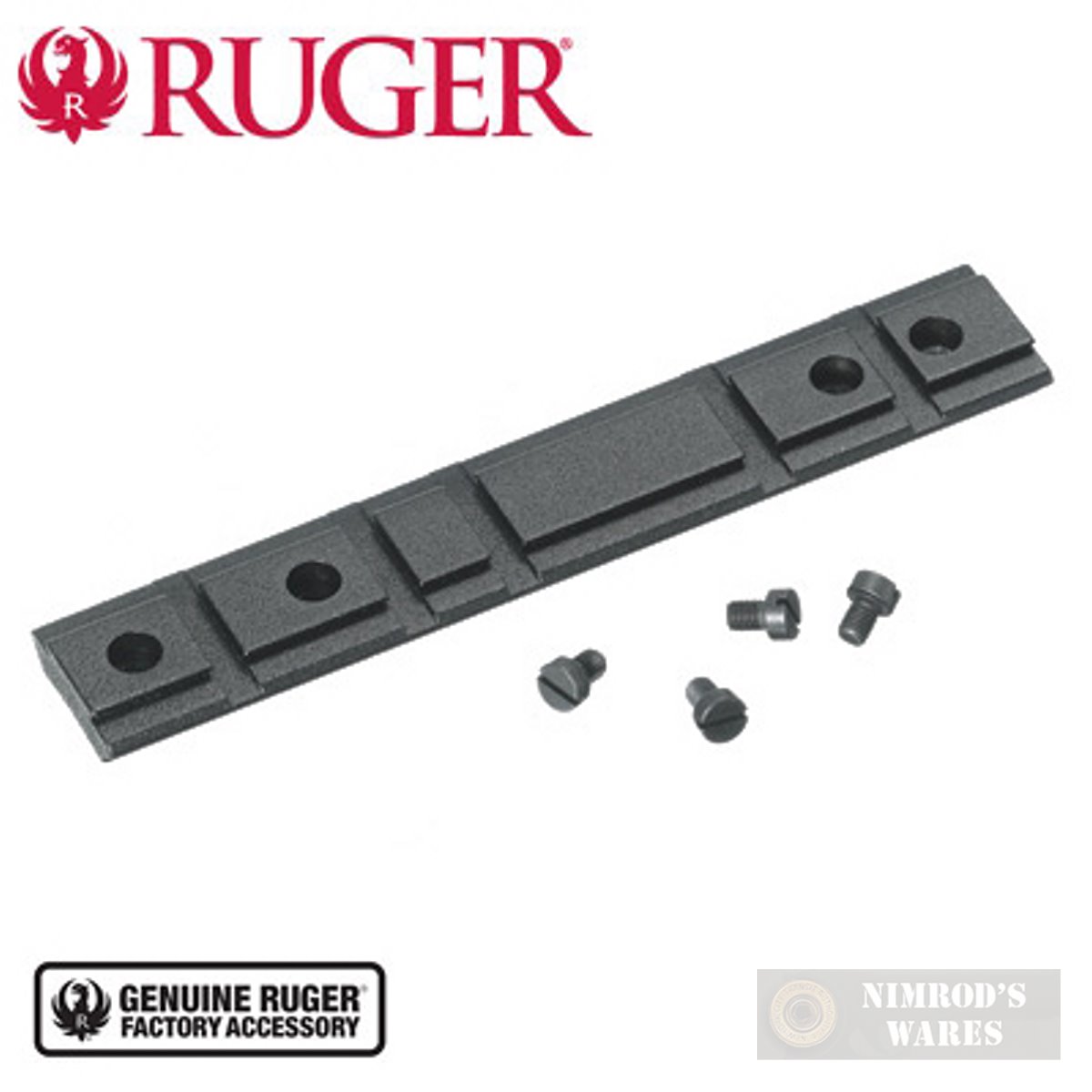 Ruger 10/22 SCOPE BASE Tip-Off or Weaver Rings 90329 OEM-img-0