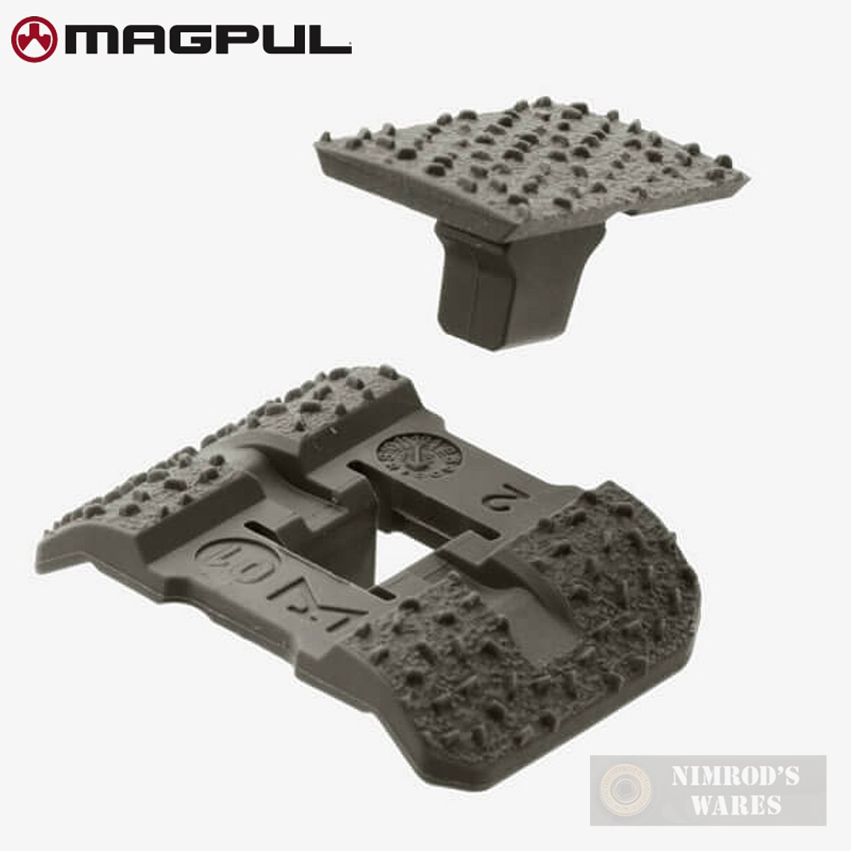 Magpul M-LOK RAIL COVERS Type 2 Half Slot for Aluminum Forends MAG1365-ODG-img-1