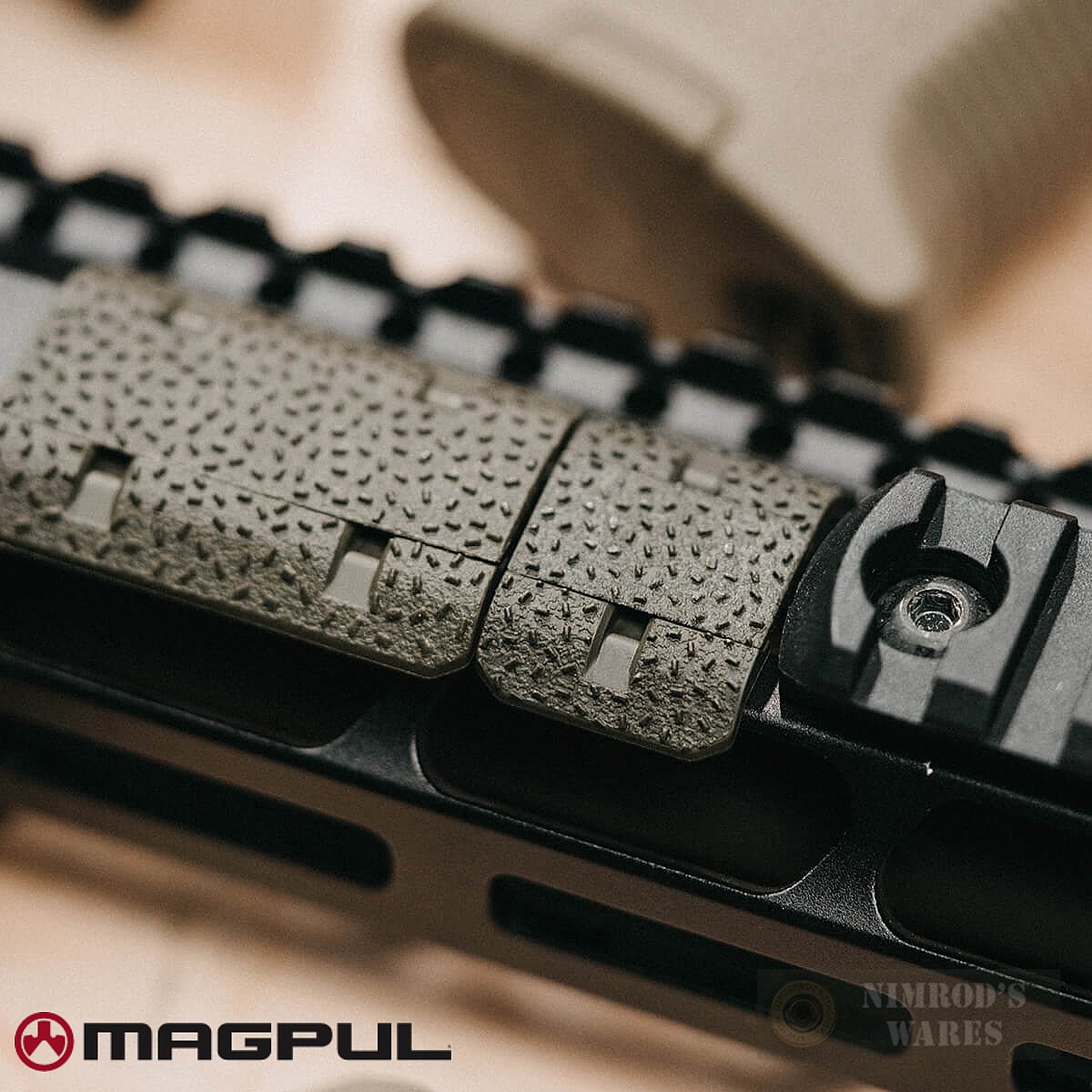 Magpul M-LOK RAIL COVERS Type 2 Half Slot for Aluminum Forends MAG1365-ODG-img-0