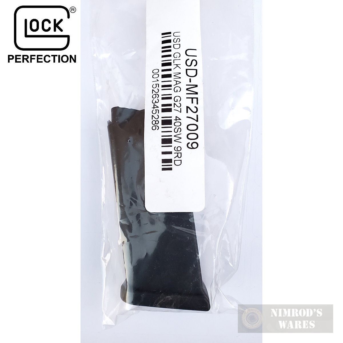 Glock 27 G27 .40SW 9 Round MAGAZINE FACTORY 27009 Used-img-0