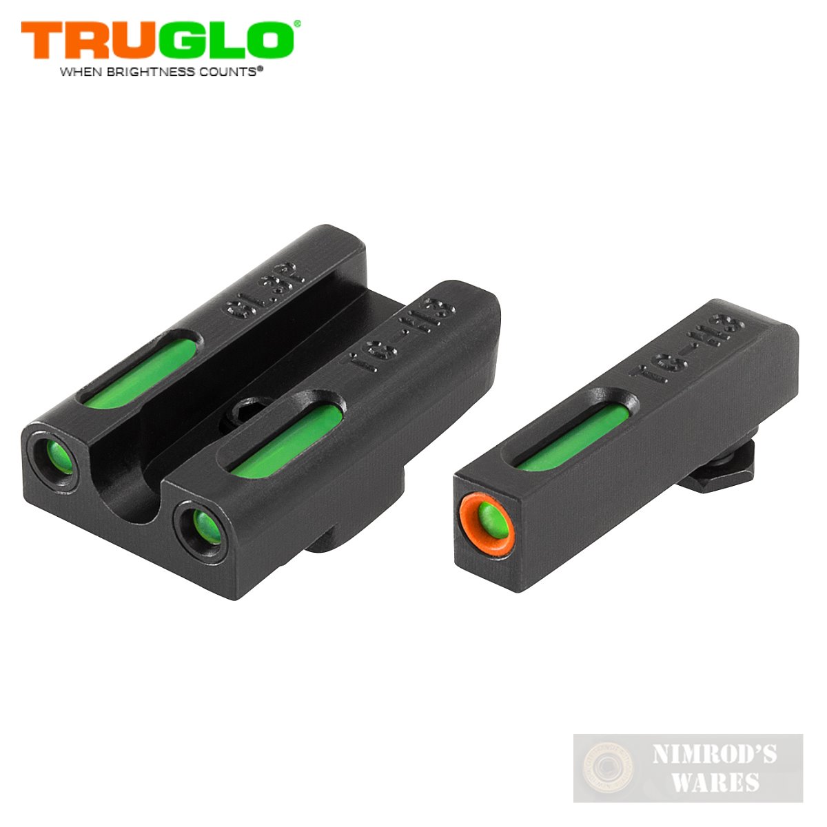 TruGlo Glock 42 43 43X 48 DAY & NIGHT SIGHTS SET TG13GL3PC-img-0
