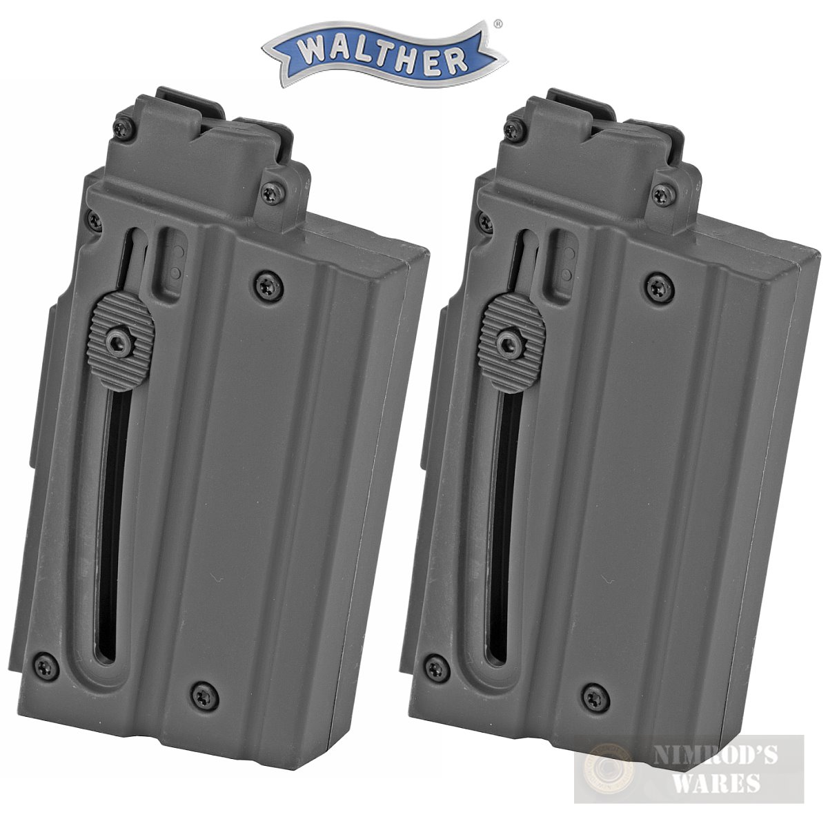 Walther HAMMERLI TAC R1 .22LR 10-Round MAGAZINE 2-PACK 576610 OEM-img-0