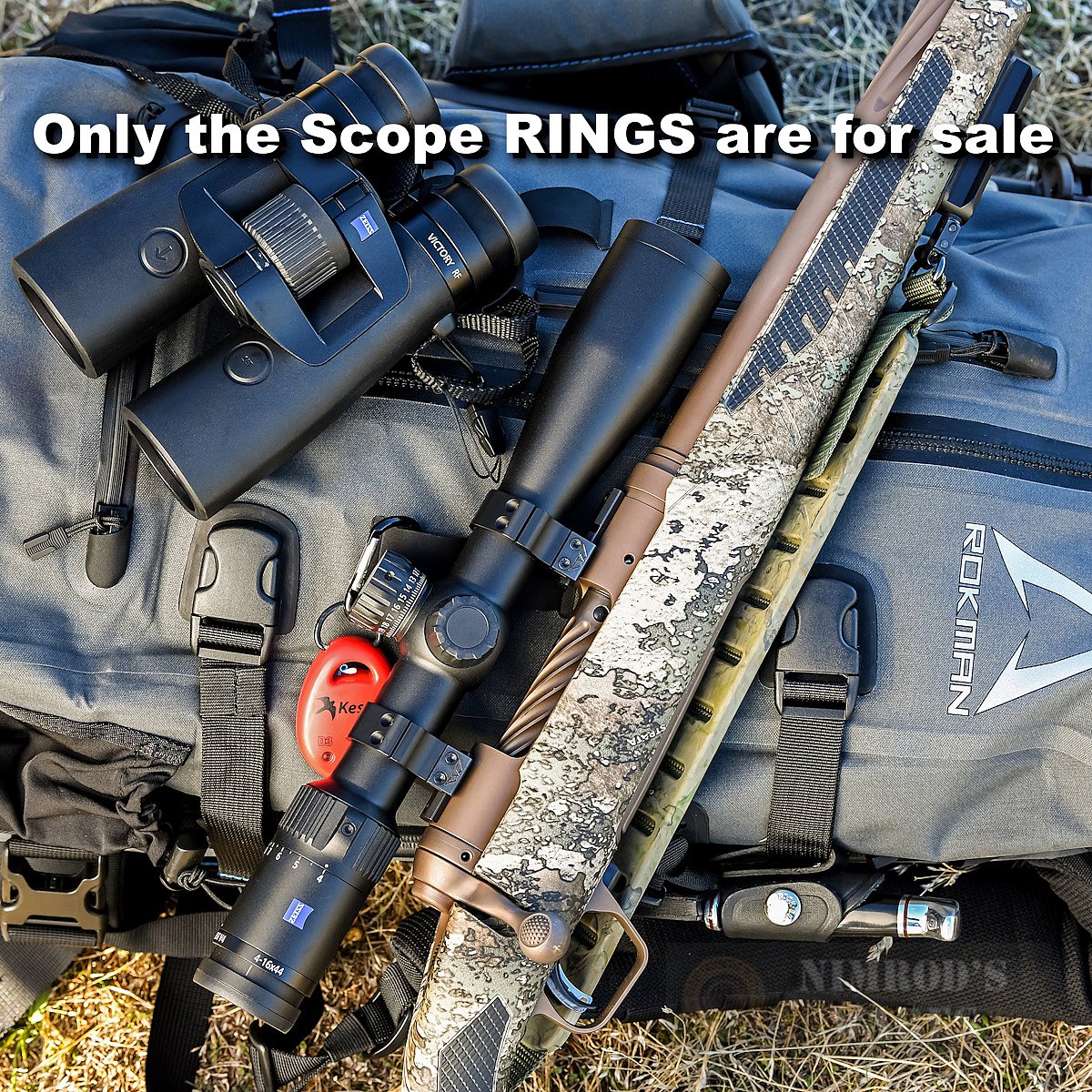 Warne 30mm Low SCOPE RINGS Matte Hunting Target Shooting 513M-img-2