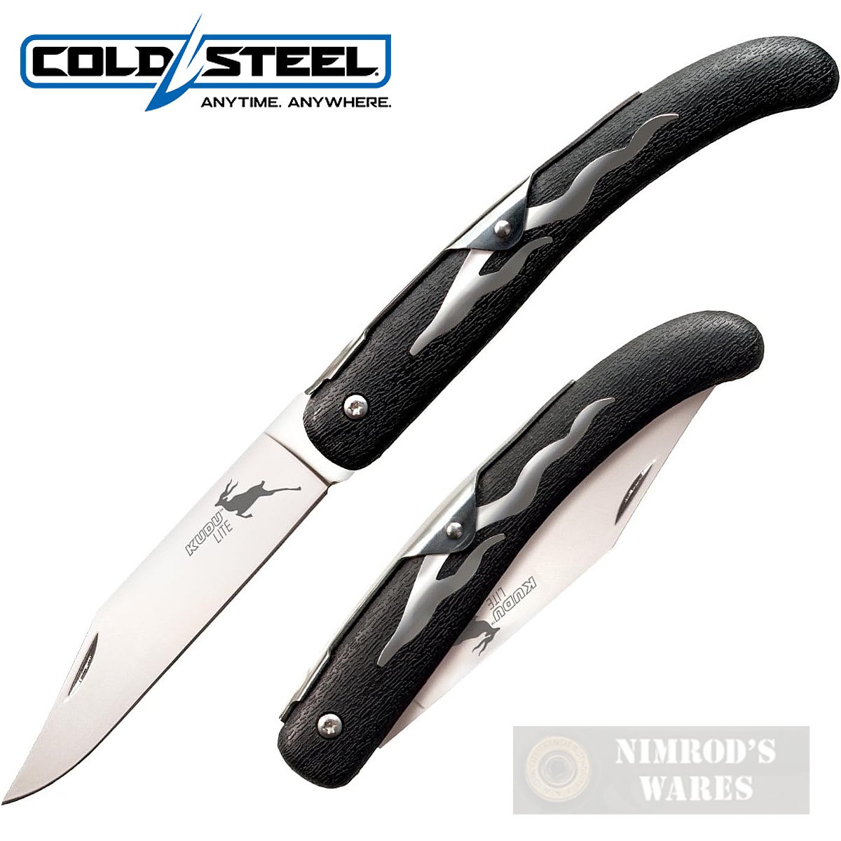Cold Steel KUDU LITE Knife 4.25" Folding Clip Point CS-20KJ-img-0