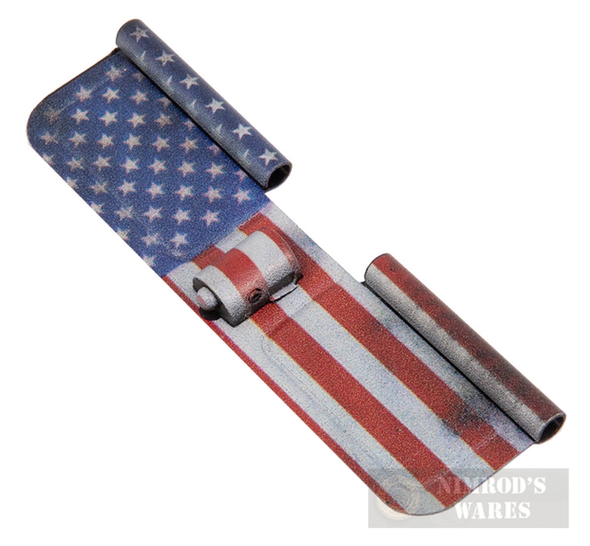 Mission First Tactical AR Ejection Port Cover Dust Cover US Flag Matte-img-1