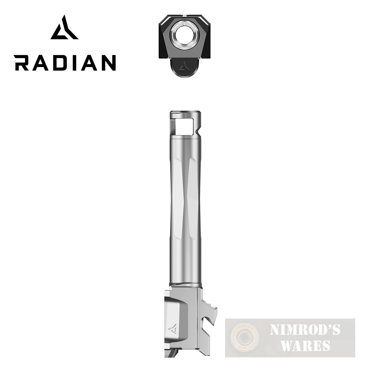 Radian GLOCK 19 Gen 3 AFTERBURNER + RAMJET Compensator + Barrel BK/GRY-img-1