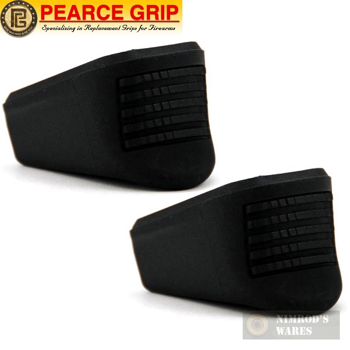 2-PACK Pearce Grip PG-XD+ (Plus) Springfield XD Grip Extensions-img-0