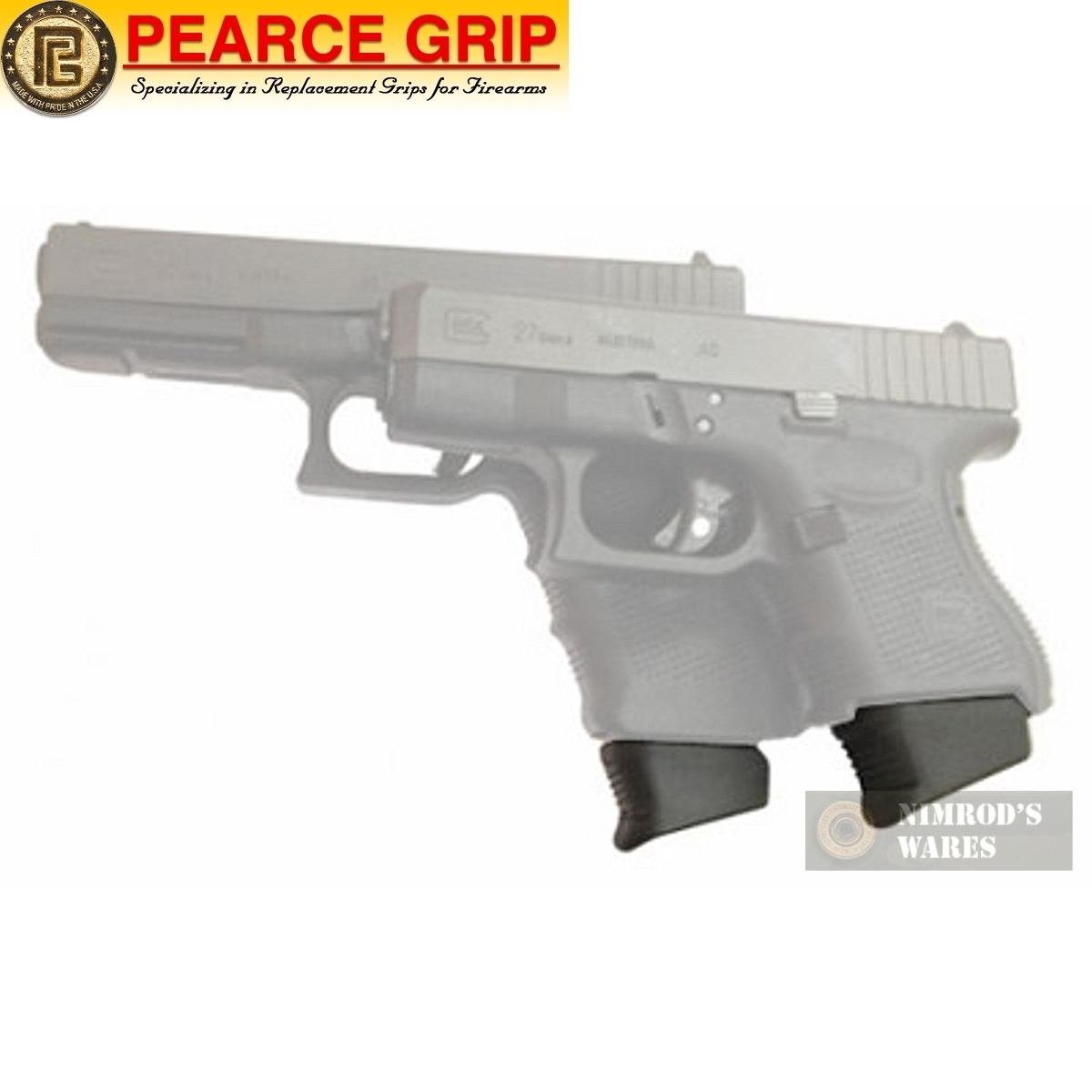 PEARCE GRIP PGG4+ Glock Gen4 PLUS Ext. +2-9mm/40SW/357 +1-45GAP-img-0
