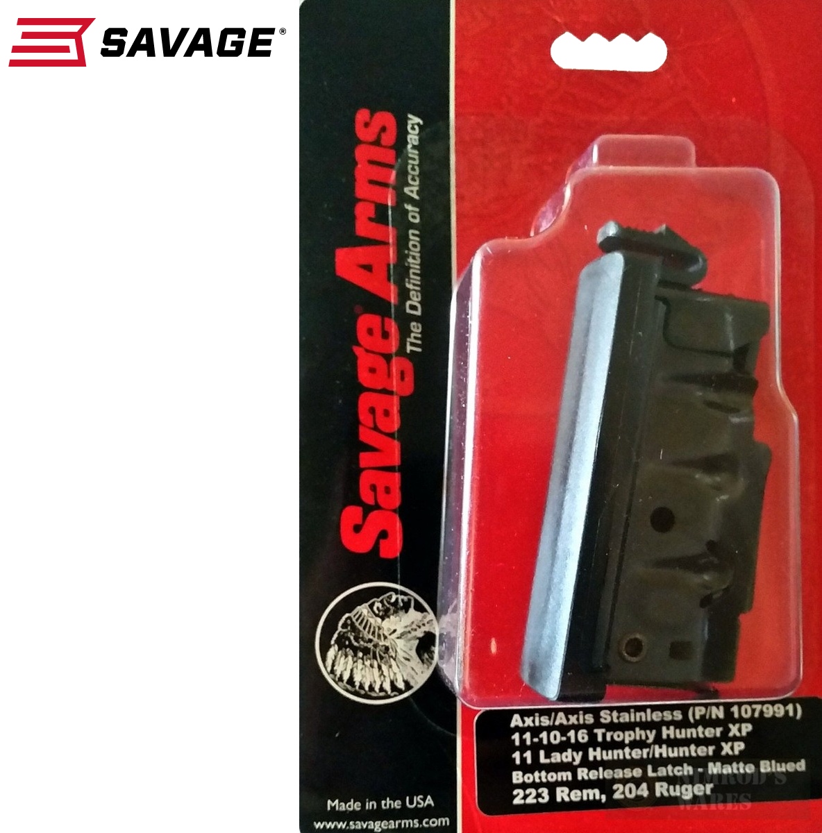 SAVAGE 55230 AXIS ..223 .204 Ruger 4 Round Steel Magazine Factory NEW-img-0
