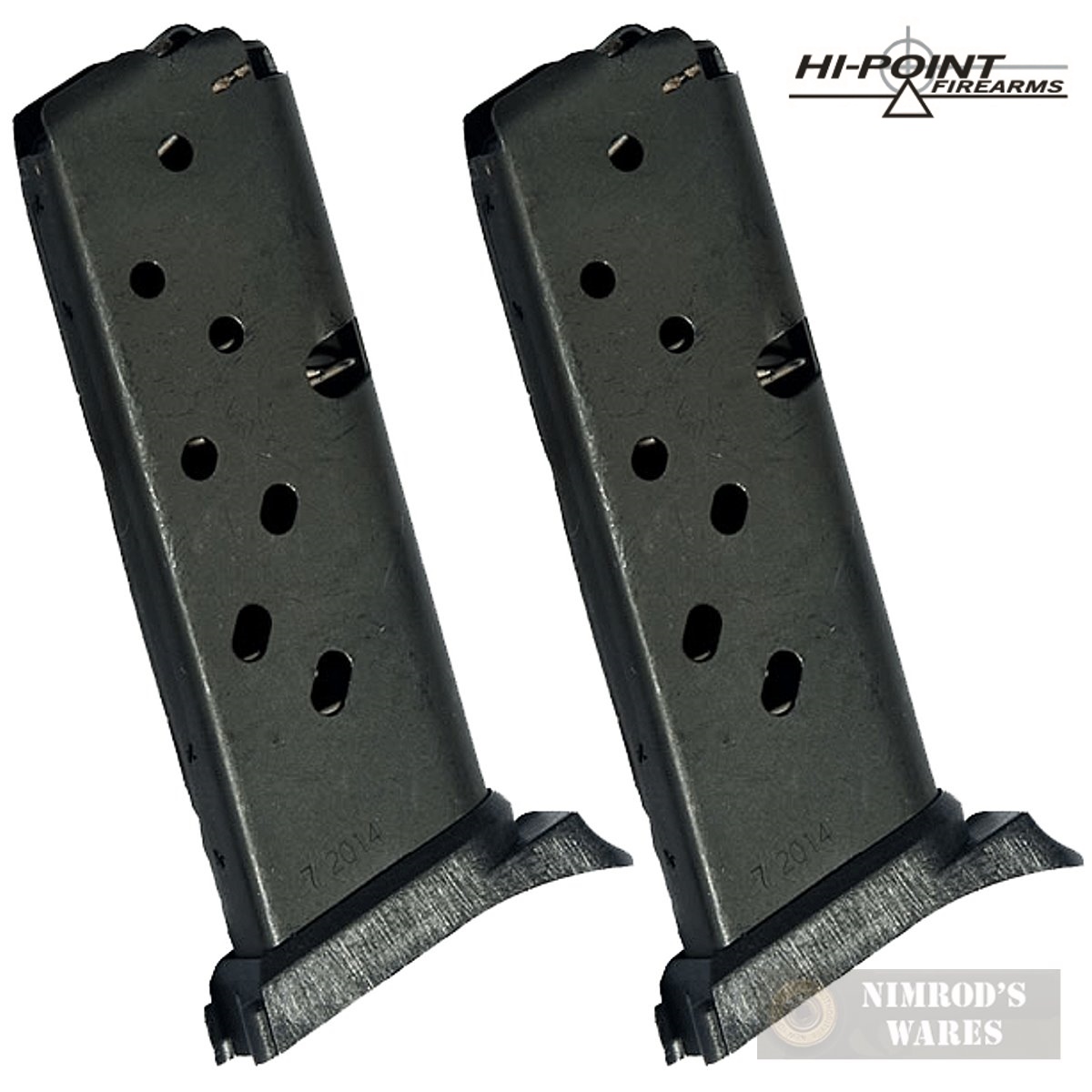 TWO Hi-Point C9 916 CF380 9mm .380 ACP 8Rd MAGS-img-0
