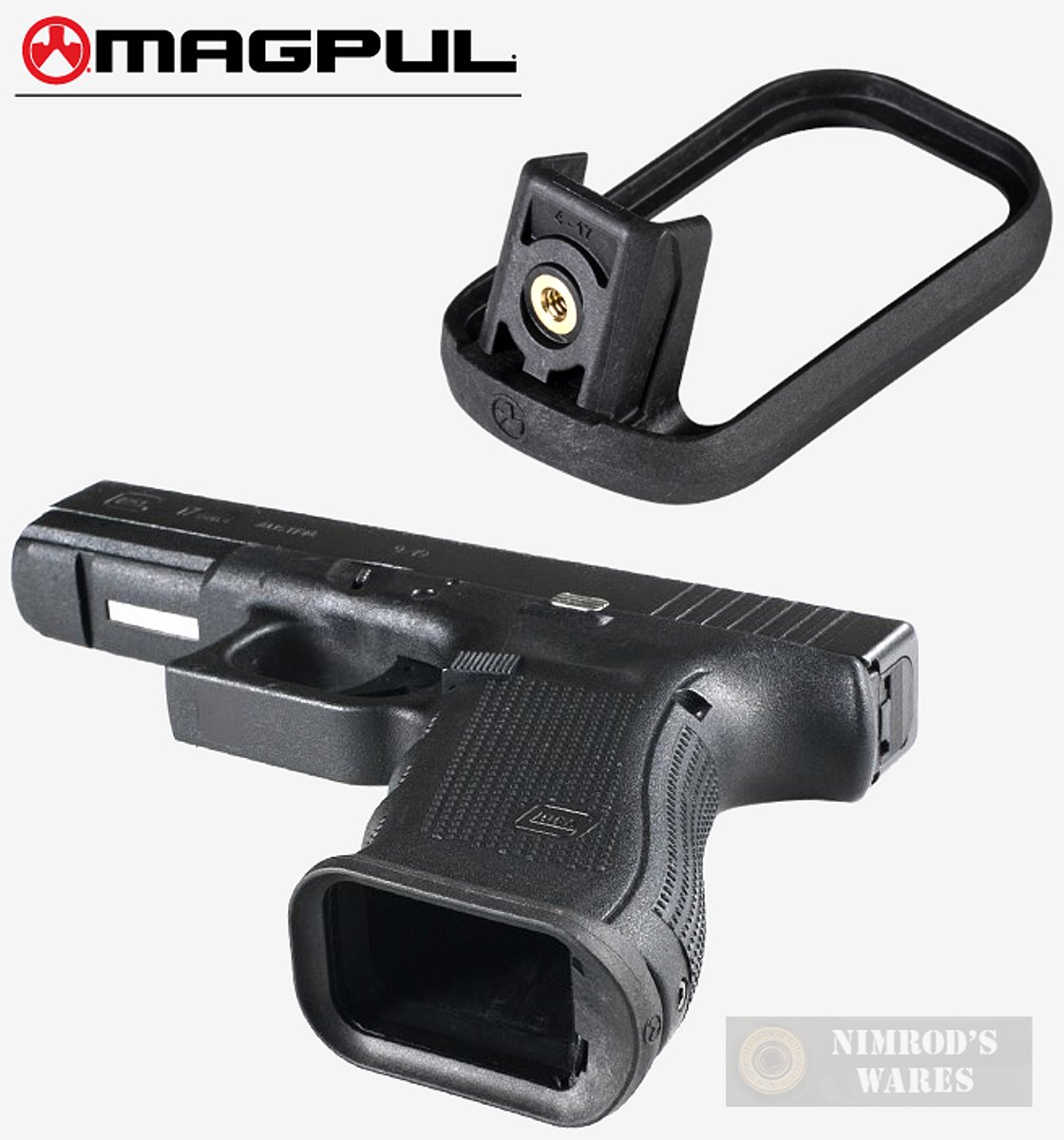 MAGPUL GLOCK 17 22 31 34 35 37 Gen 4 Enhanced MAGAZINE WELL MAG932-img-0