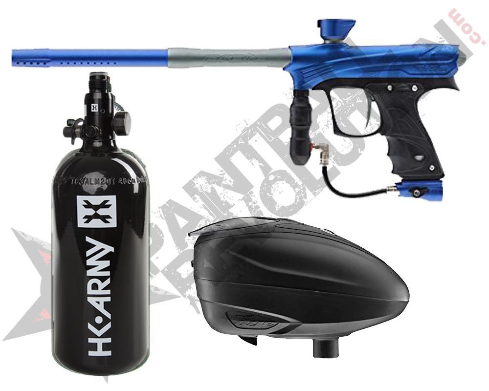 Dye Precision Proto Rize Maxxed Paintball Marker Upgraded Package Blue Grey 725239243133 eBay