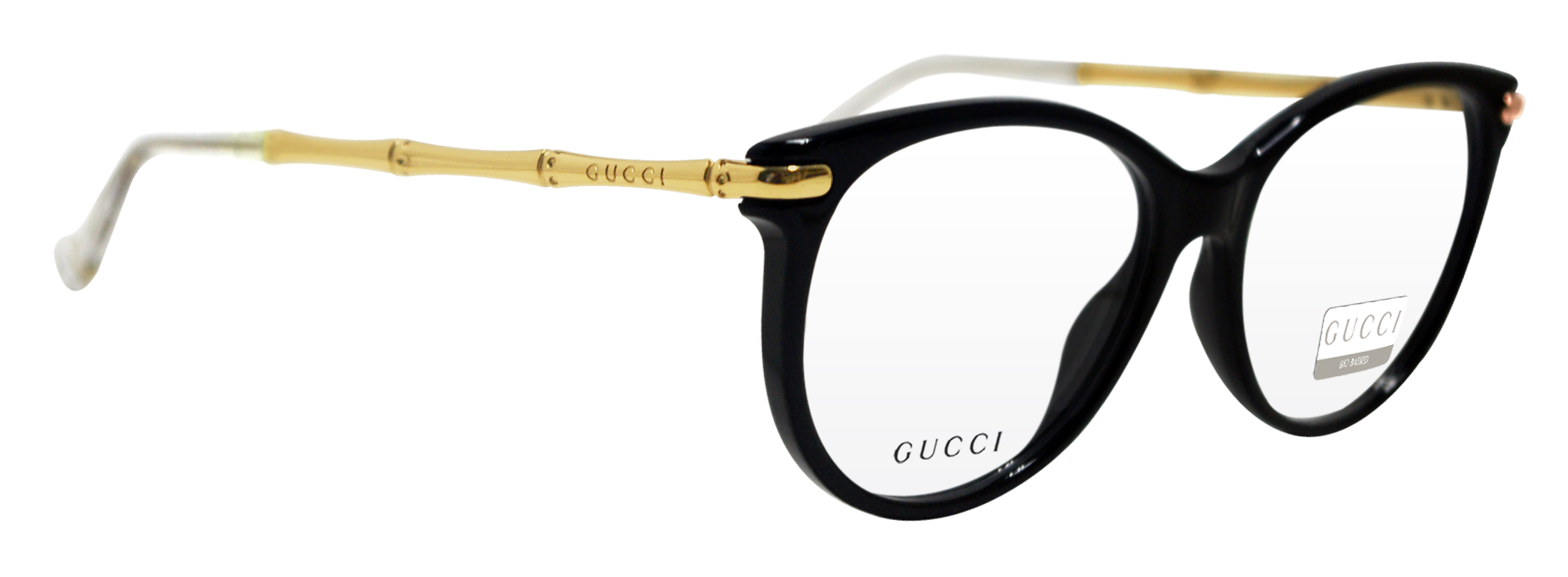 Women red and eyeglasses for with arms gucci green yellow