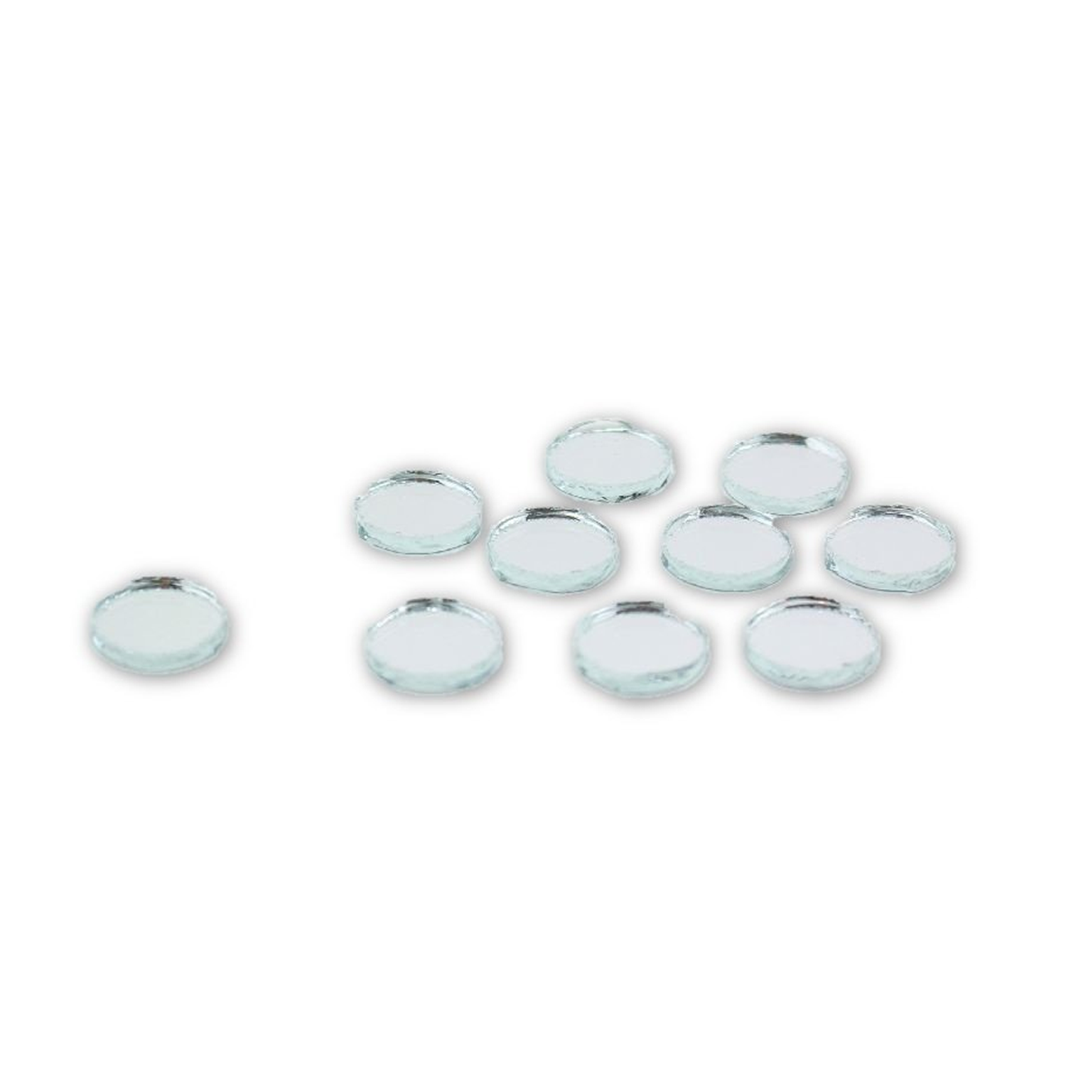Details About 0 5 Inch Small Tiny Round Craft Mirrors Bulk 50 Pieces Mirror Mosaic Tiles